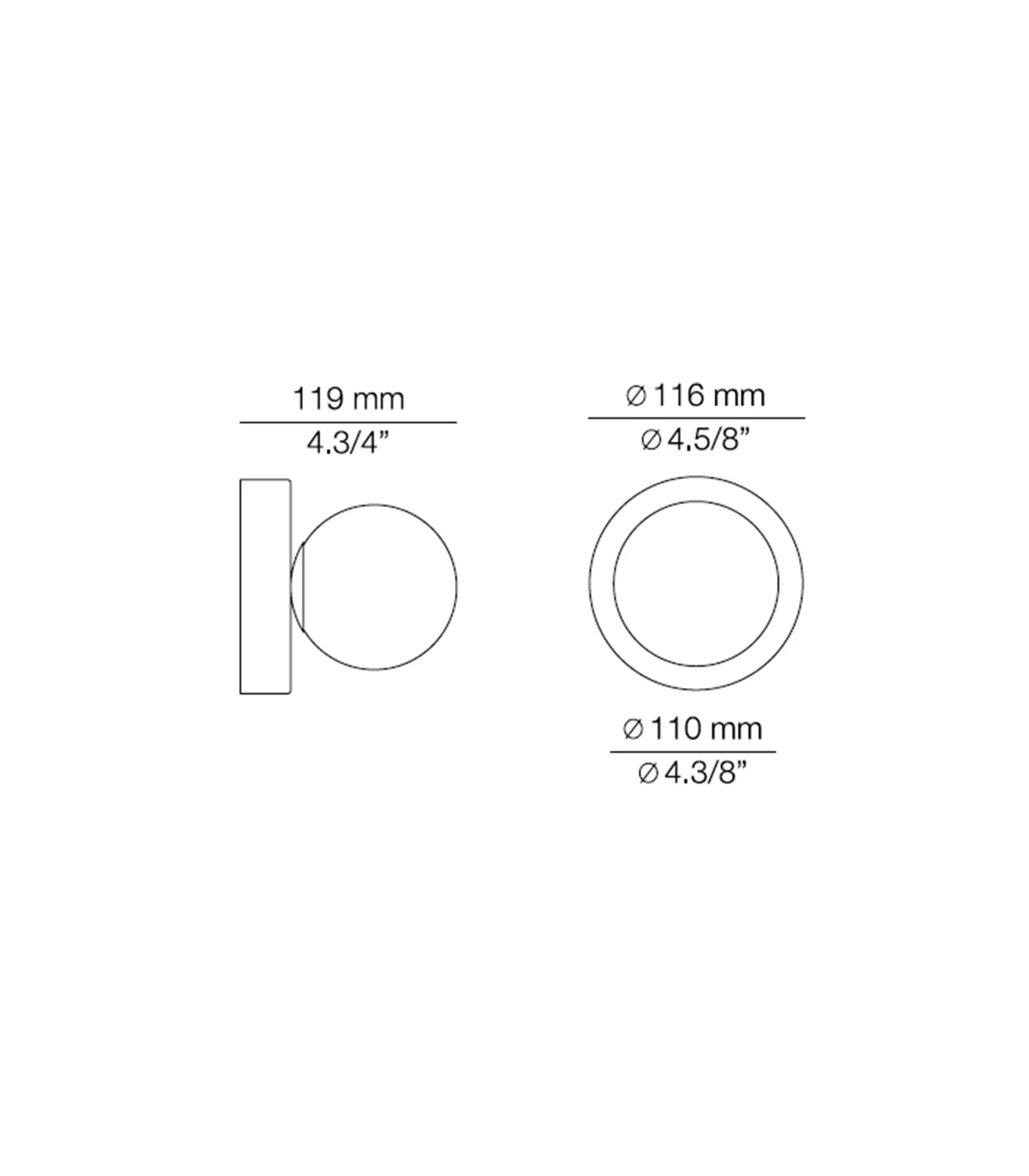 Alfi Wall/Ceiling Light - Image 6