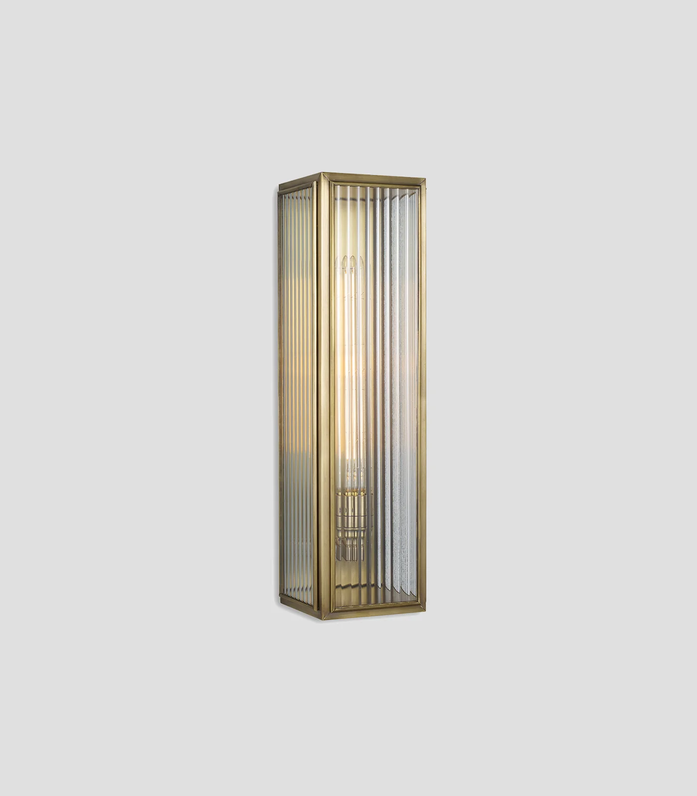 Ash Reeded Wall Light - Image 9