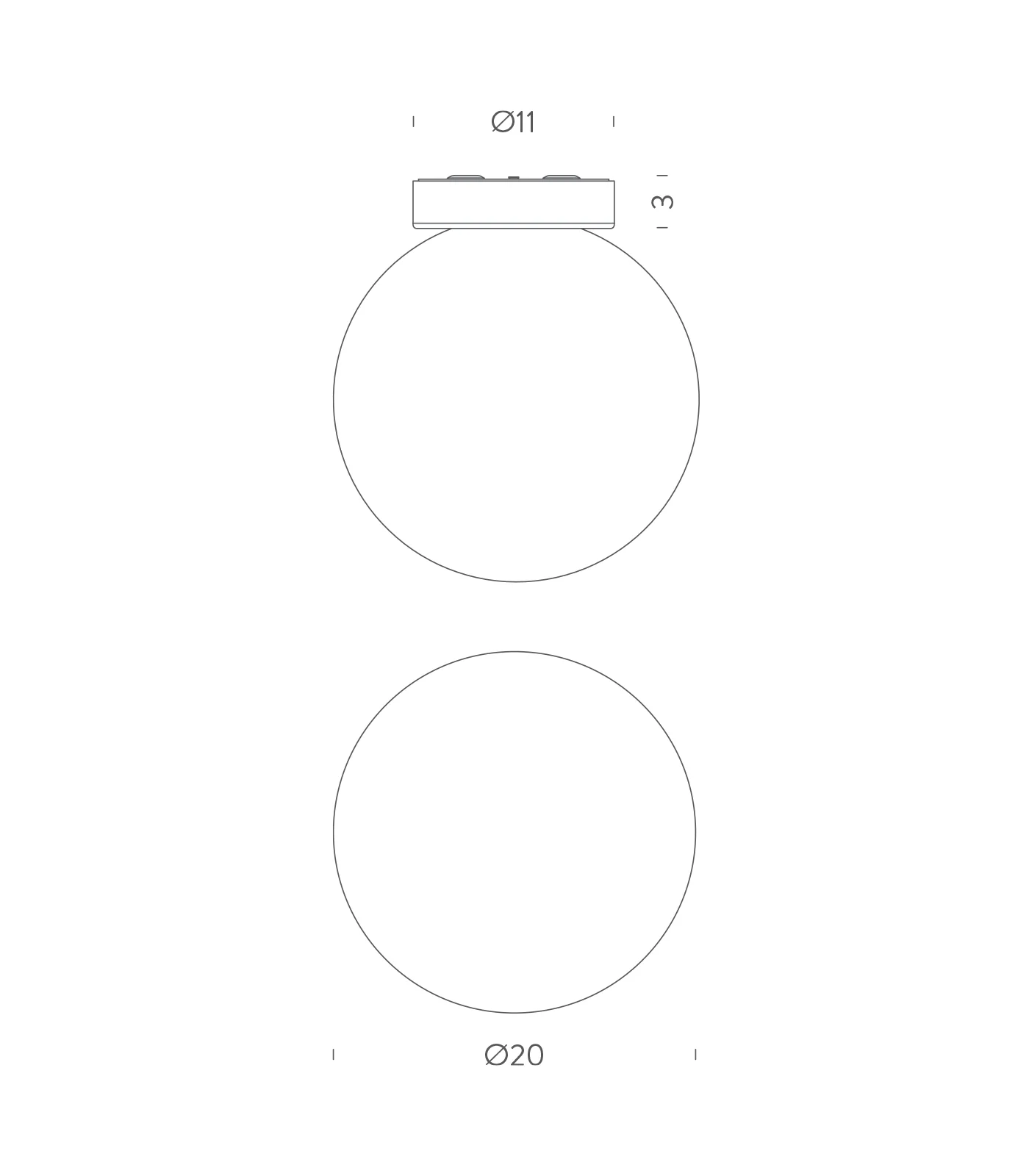 Asteroide Ceiling Light - Image 4