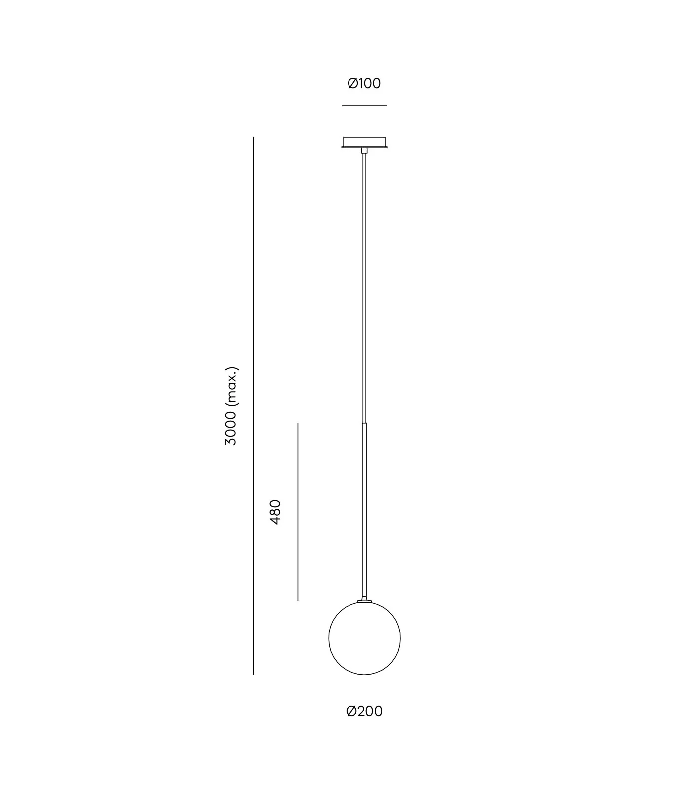 Ball Pendant Light - Image 4