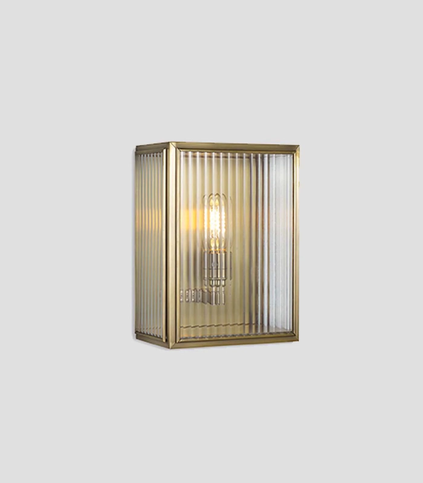 Birch Reeded Wall Light - Image 5