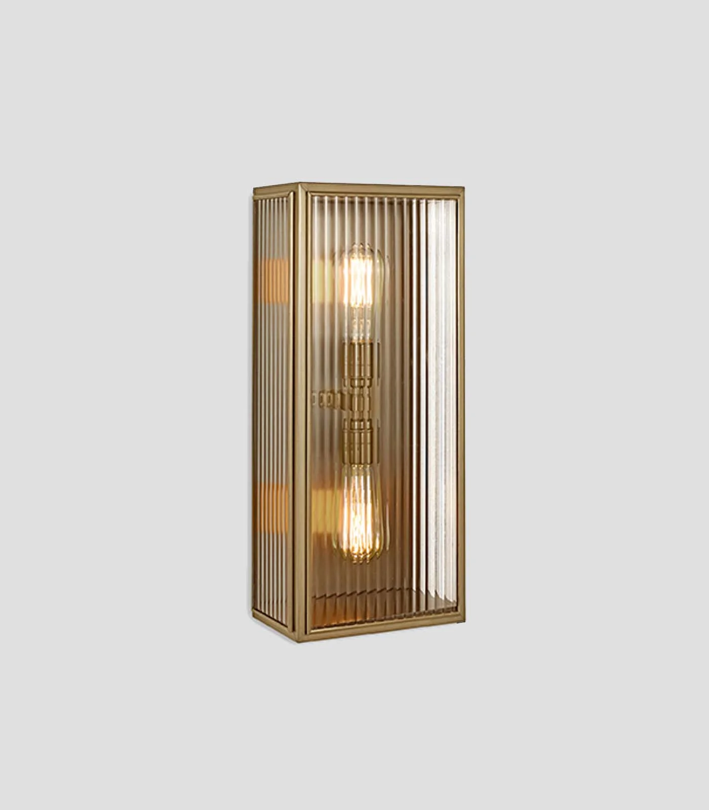 Birch Reeded Wall Light - Image 8