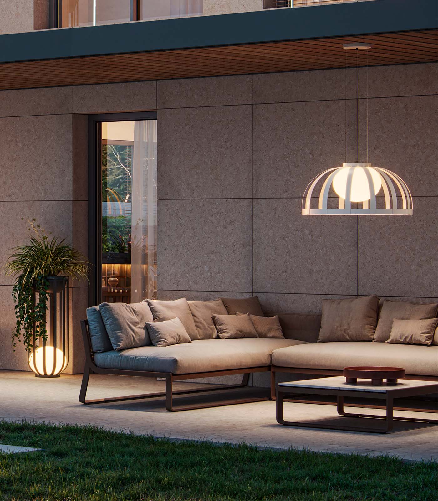 Bols Outdoor Pendant Light - Image 6