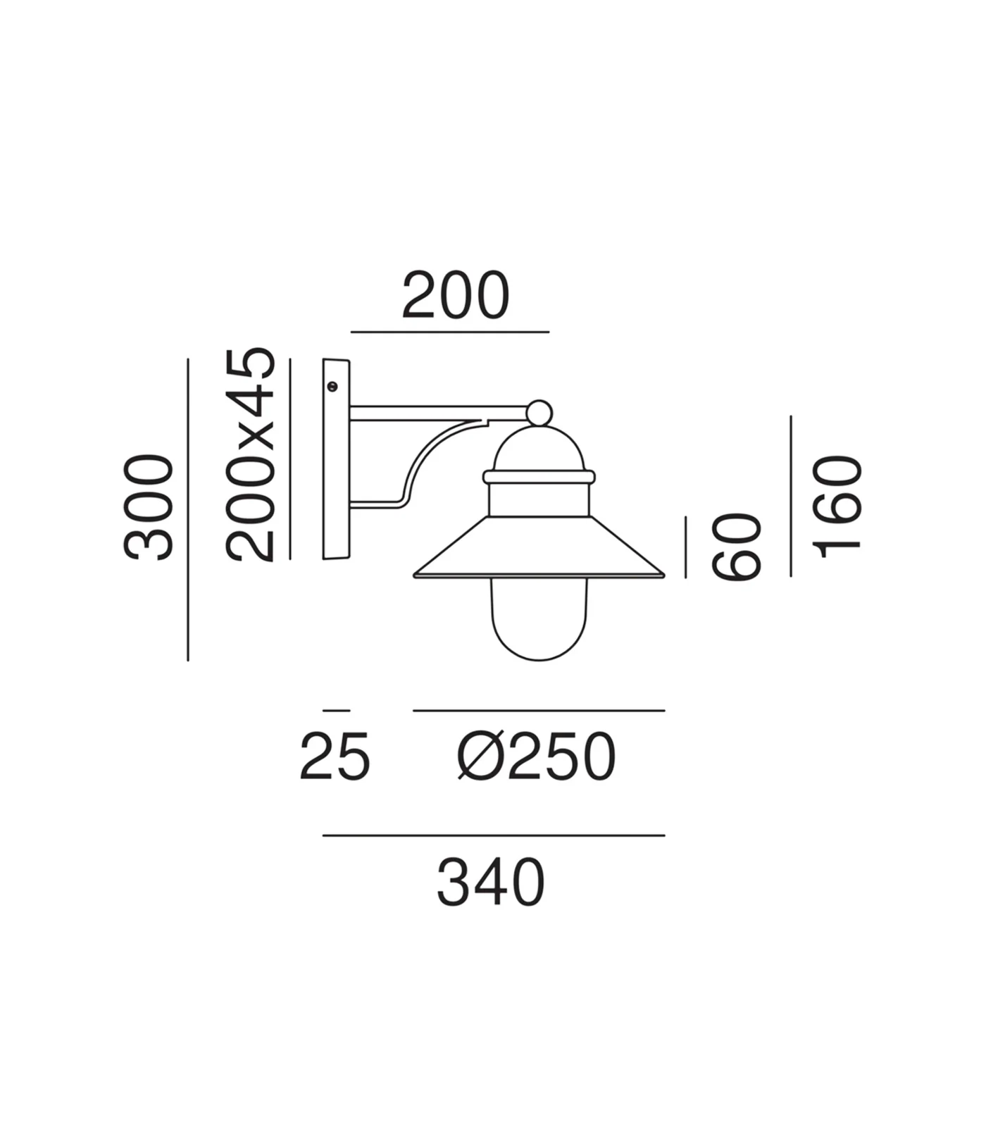Borgo Wall Light - Image 6