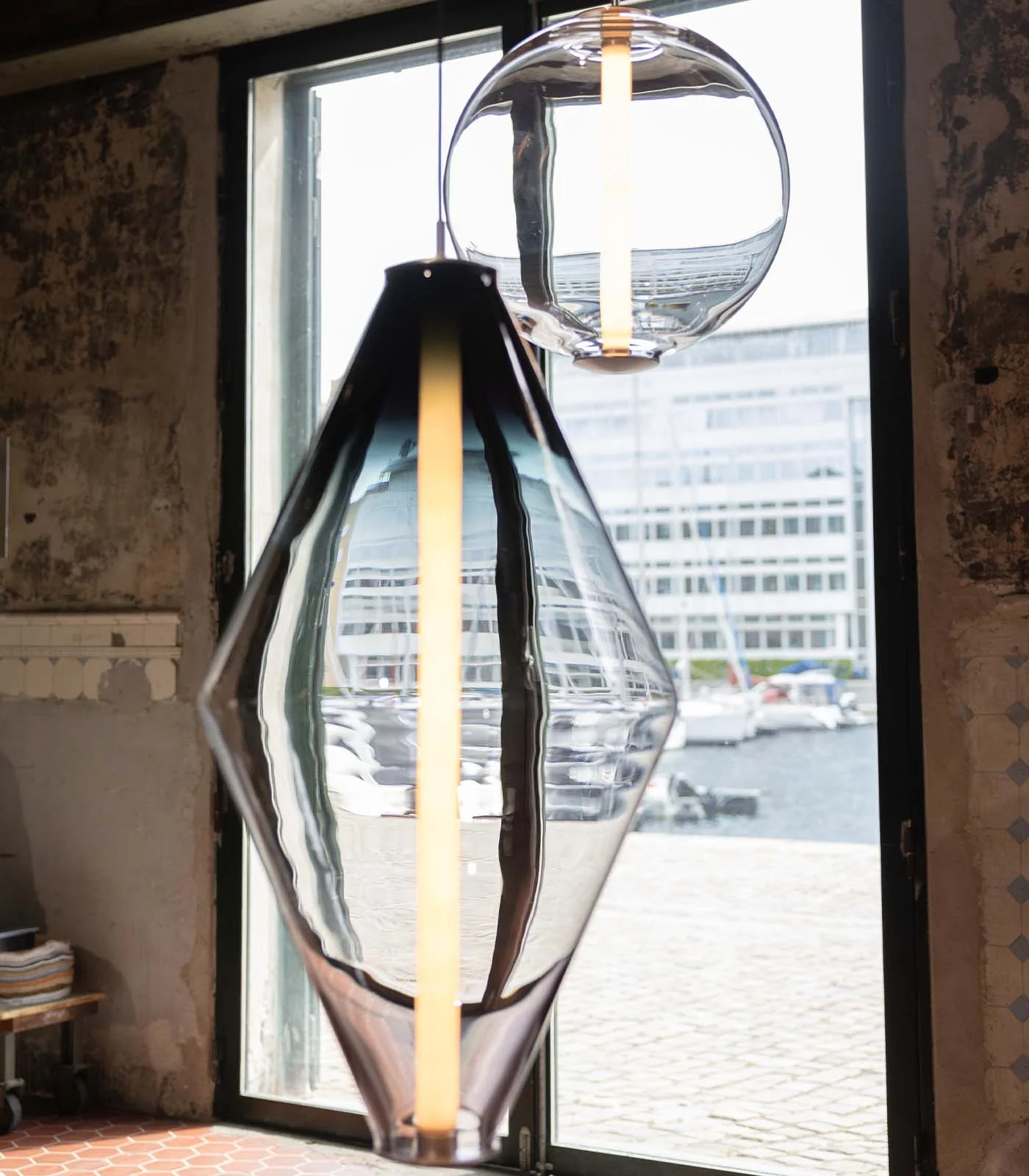 Buoy Double Cone Pendant Light - Image 4