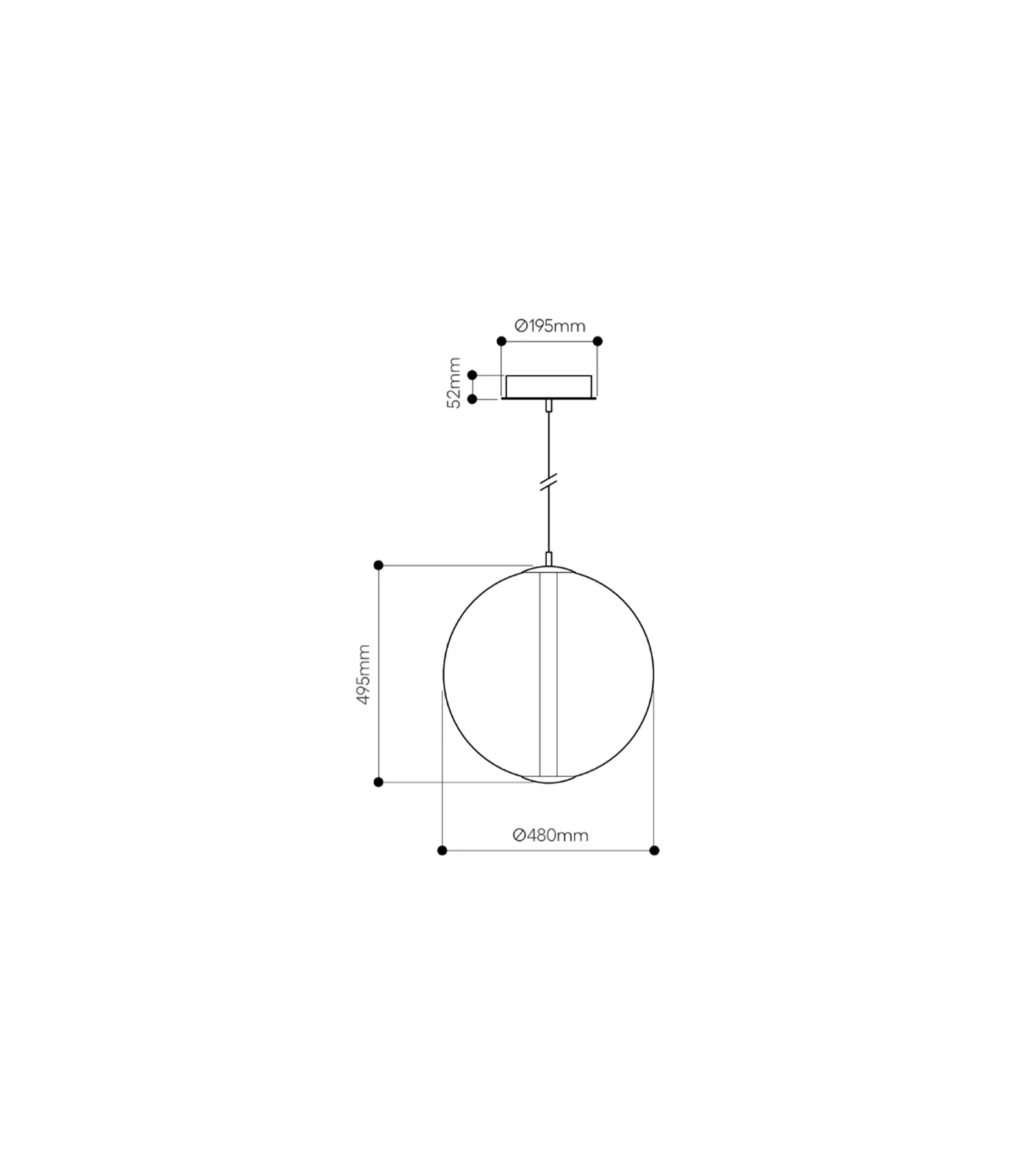 Buoy Sphere Pendant Light - Image 12
