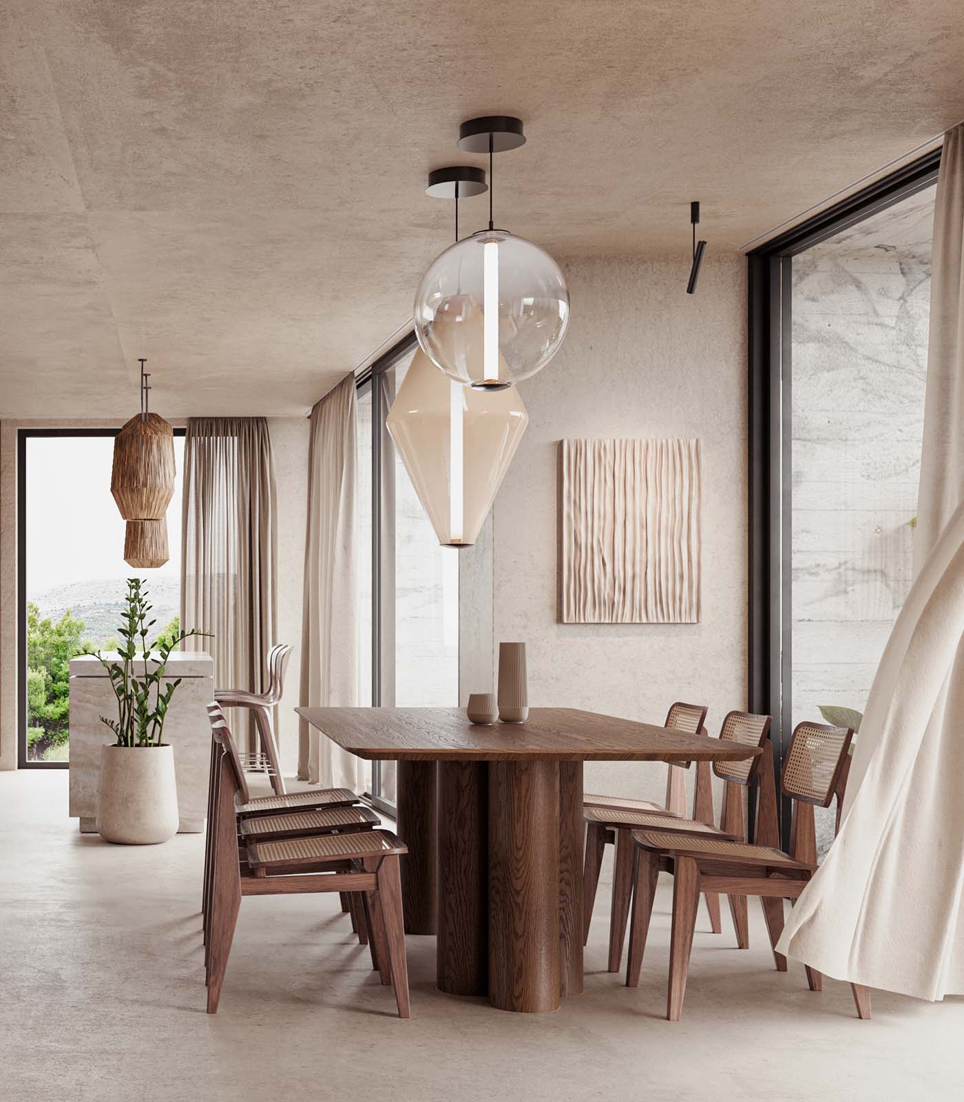 Buoy Sphere Pendant Light - Image 3