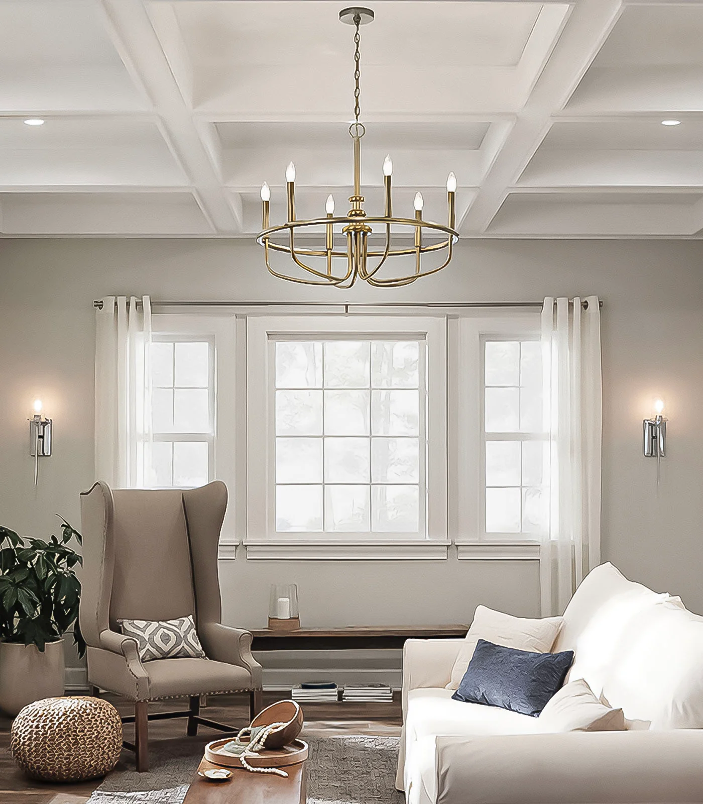Capitol Hill 6lt Pendant Light - Image 3