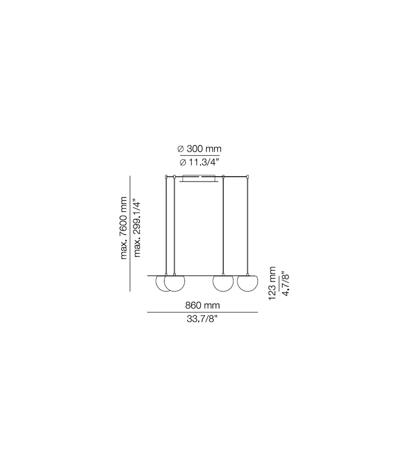 Circ 4lt Pendant Light - Image 4