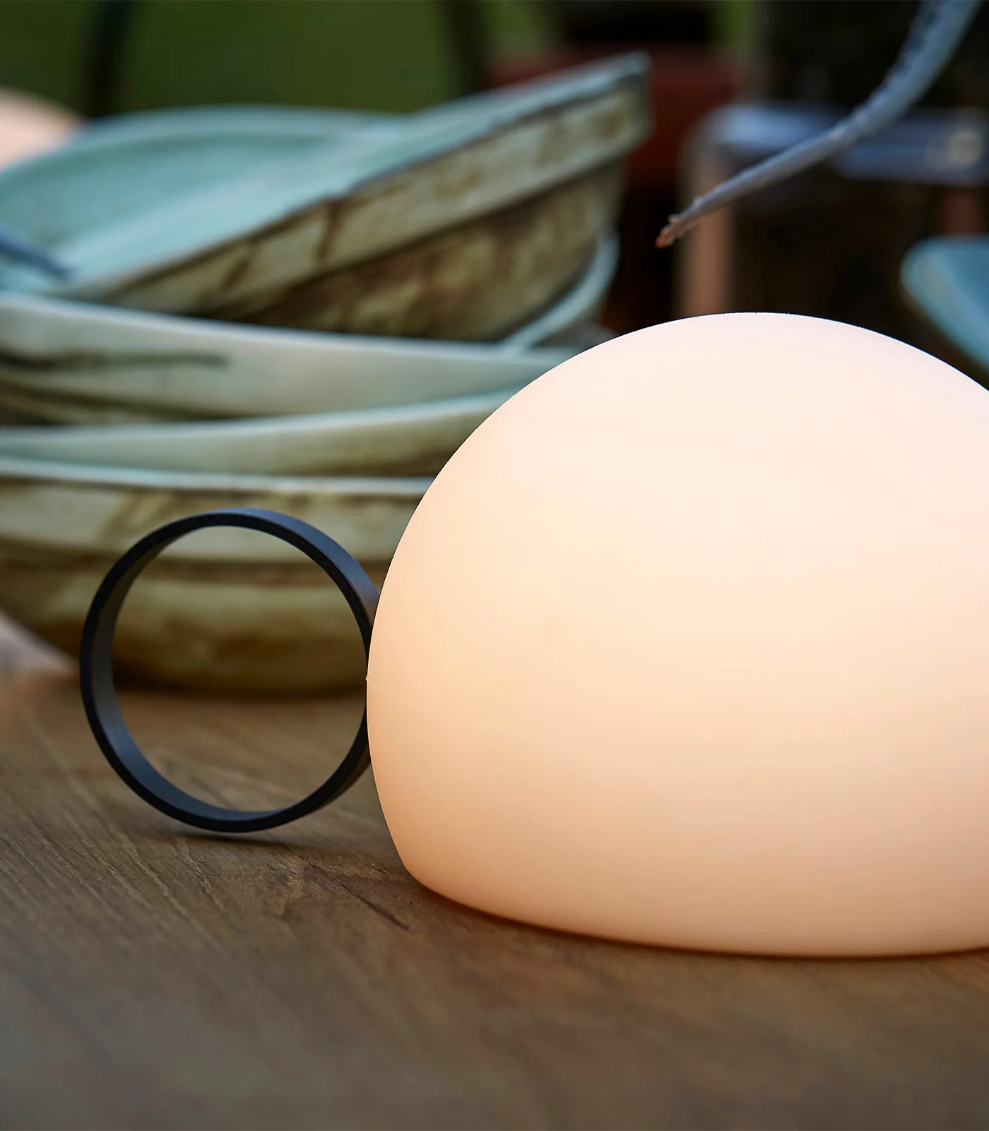 Circ Ring Outdoor Table Lamp - Image 4