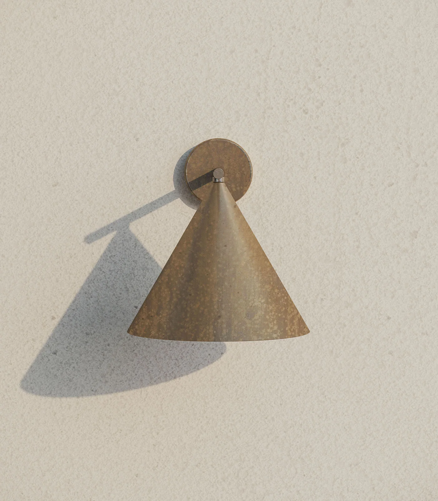 Cone Straight Outdoor Wall Light - Image 3