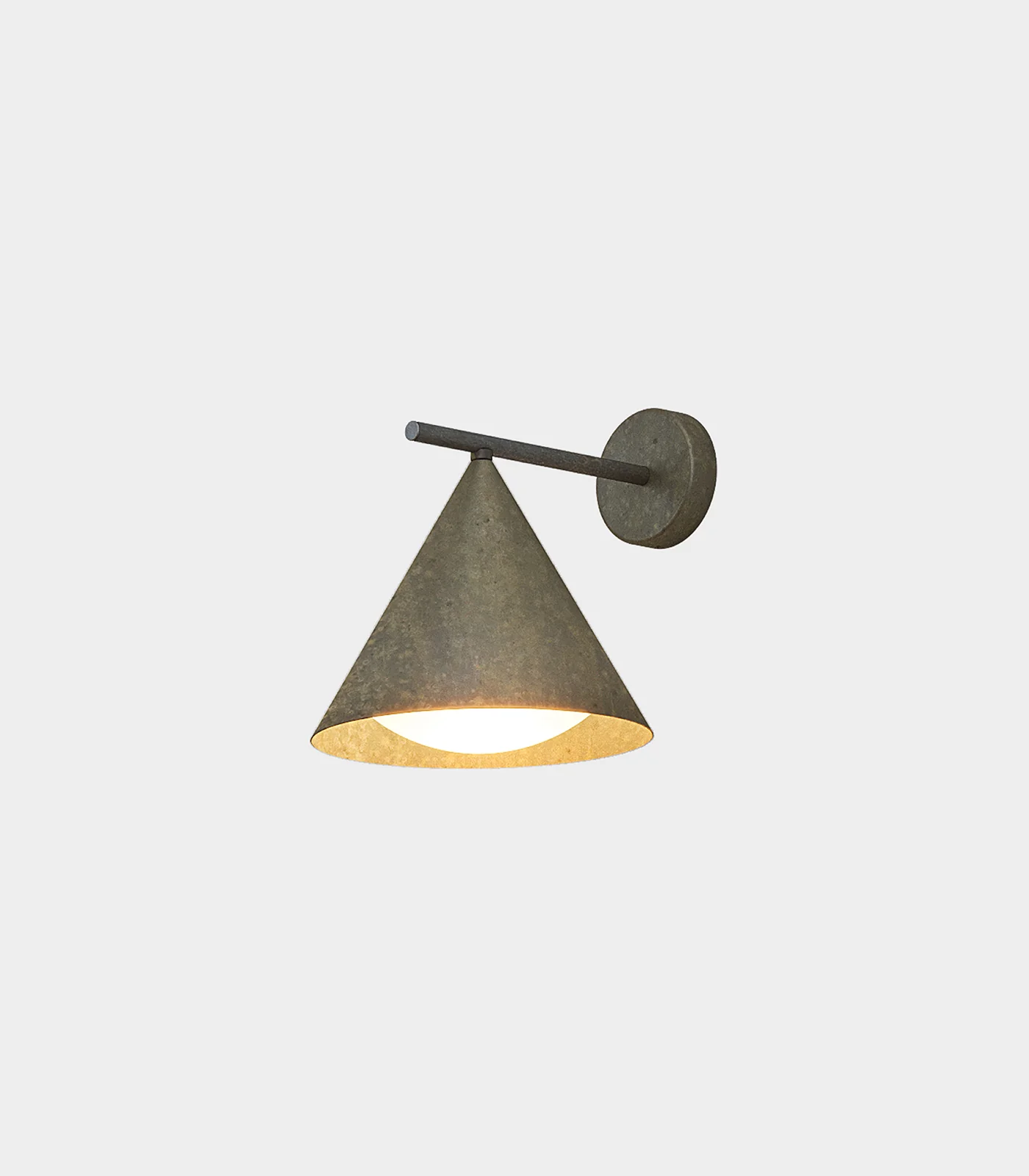 Cone Straight Outdoor Wall Light - Image 4