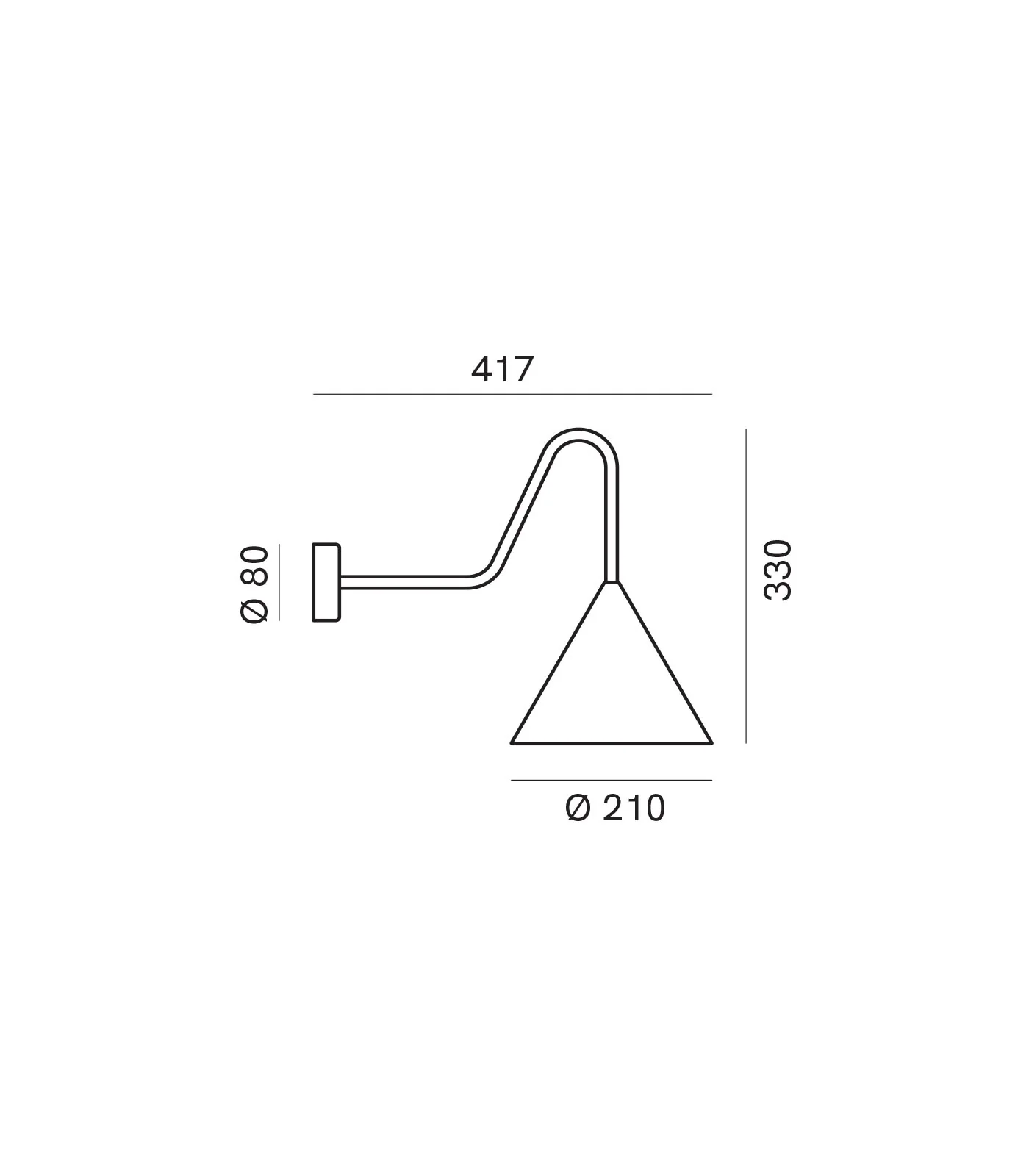 Cone Wall Light - Image 4