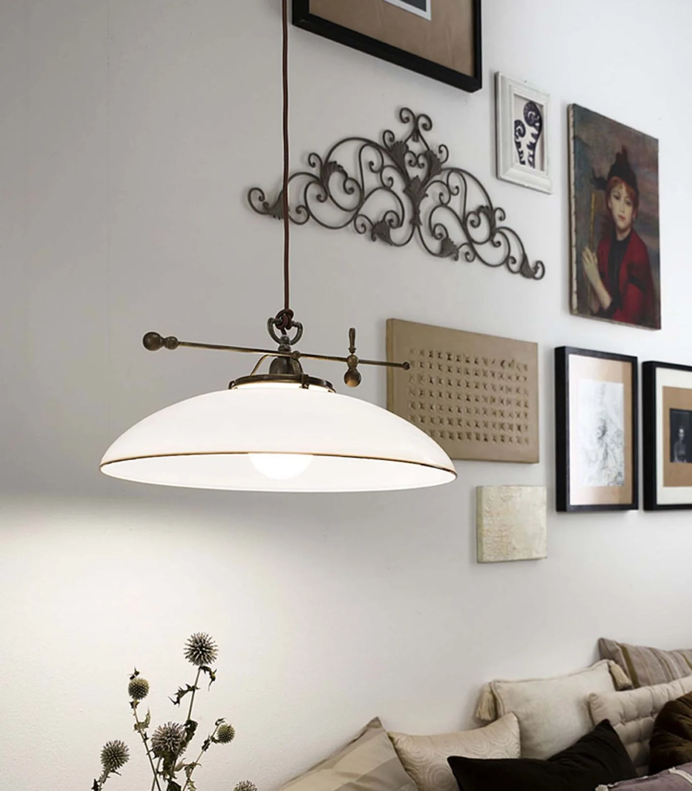 Country Curve Counterweight Pendant Light - Image 3