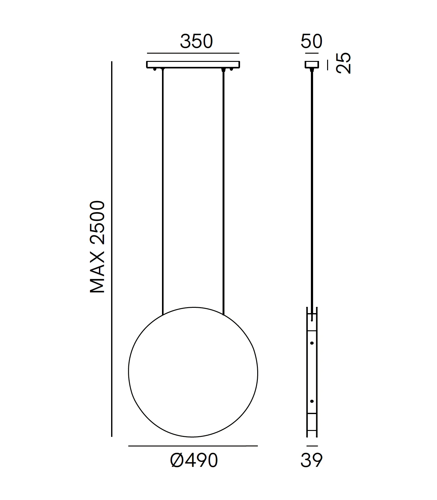 Dea Pendant Light - Image 6