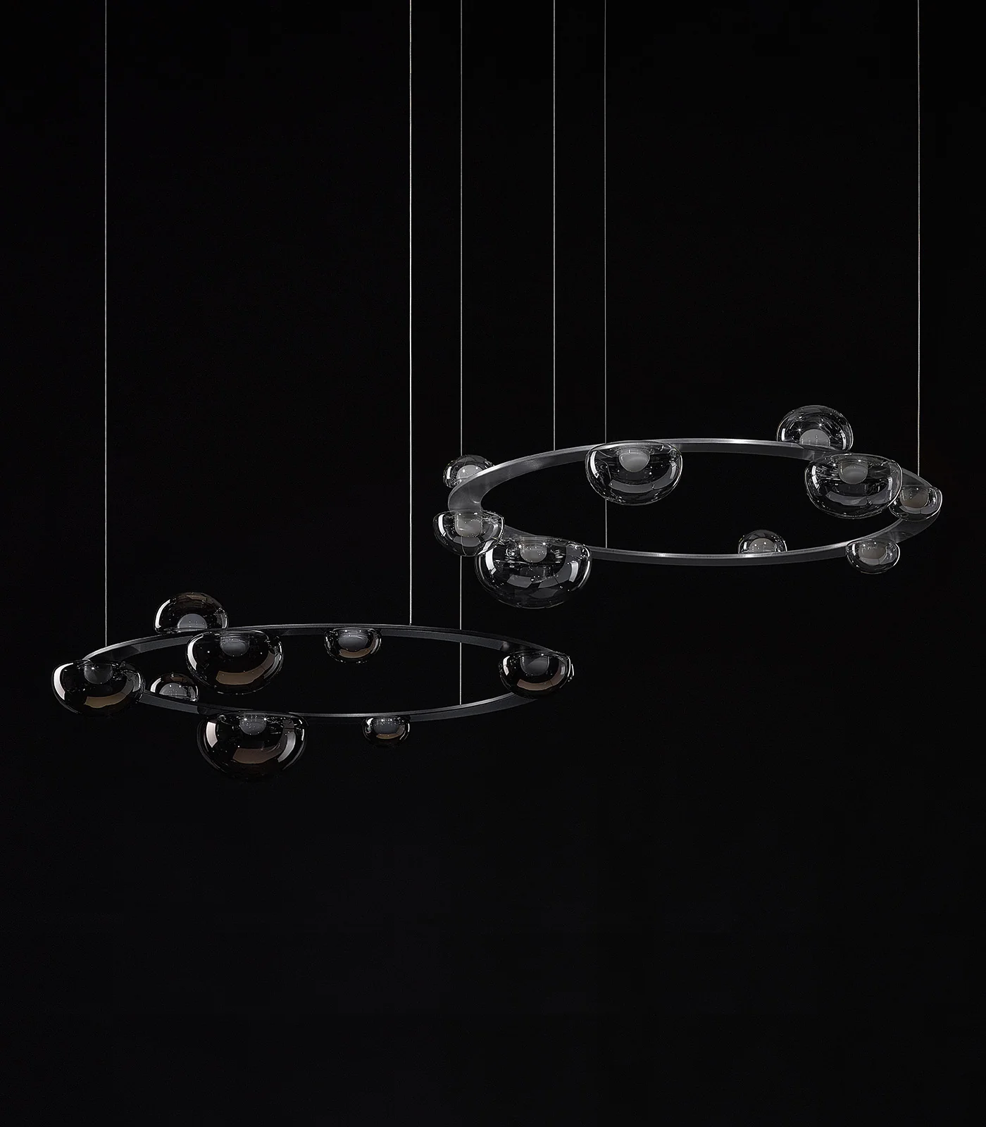 Dew Drops Circle Pendant Light - Image 3