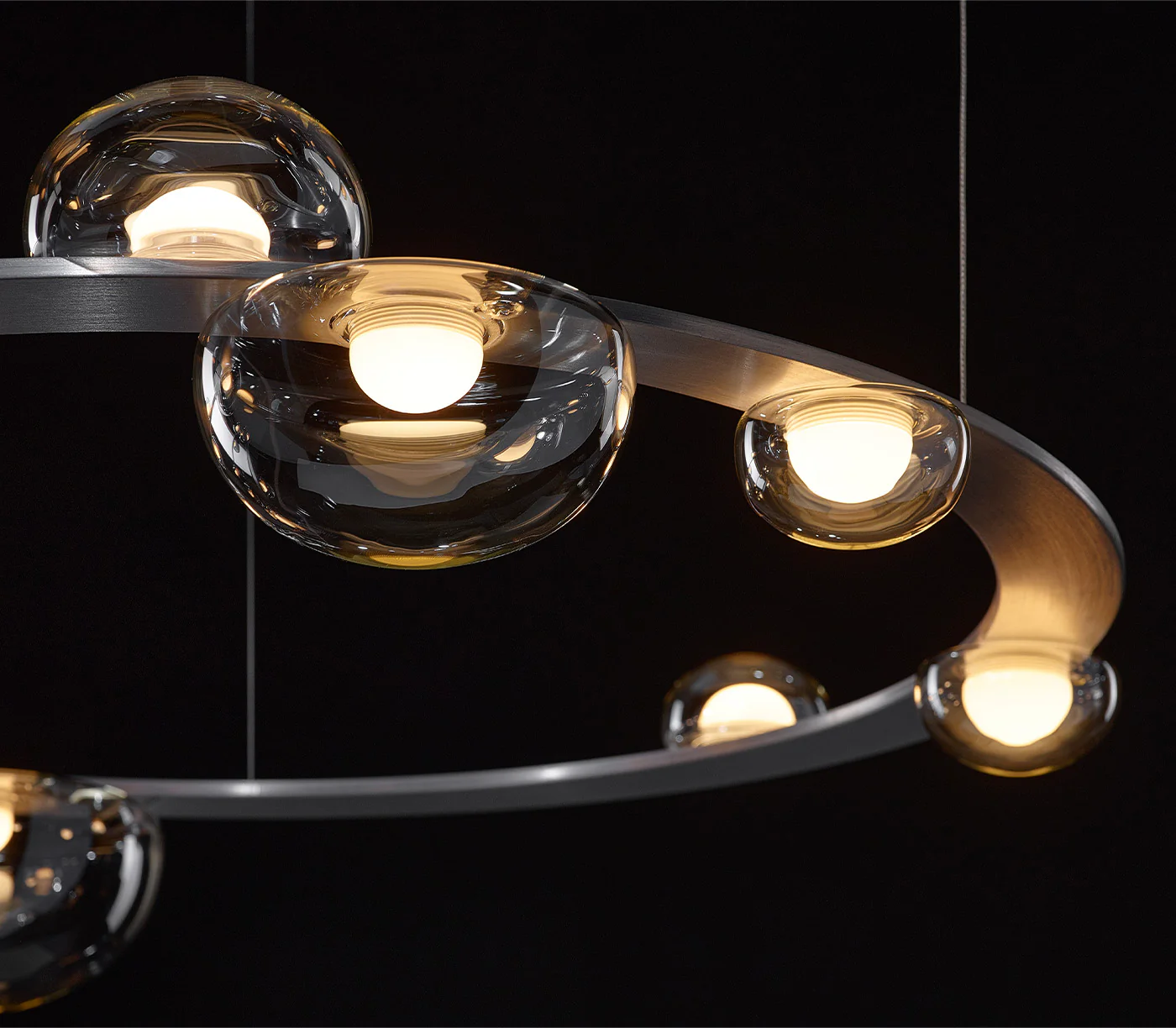 Dew Drops Circle Pendant Light - Image 4