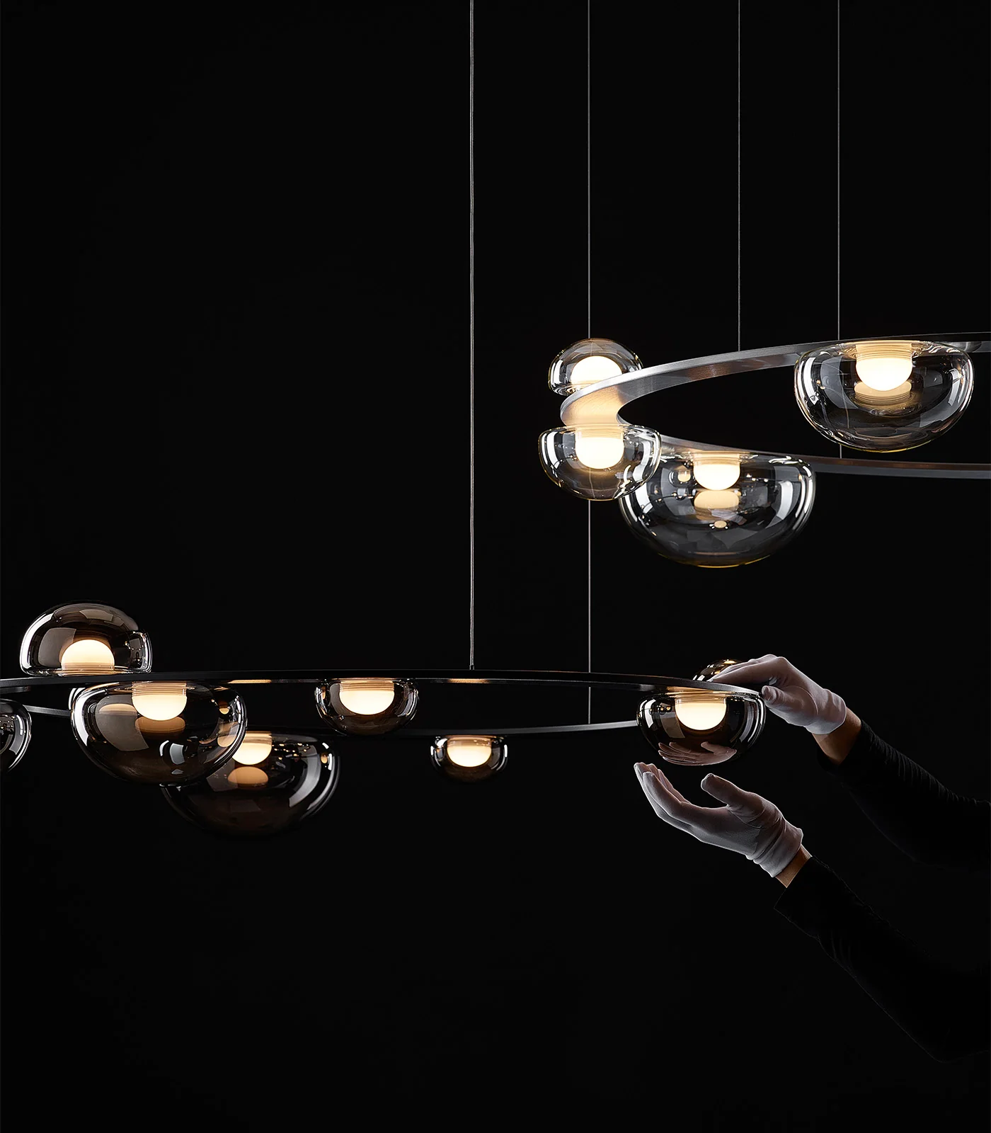 Dew Drops Circle Pendant Light - Image 6