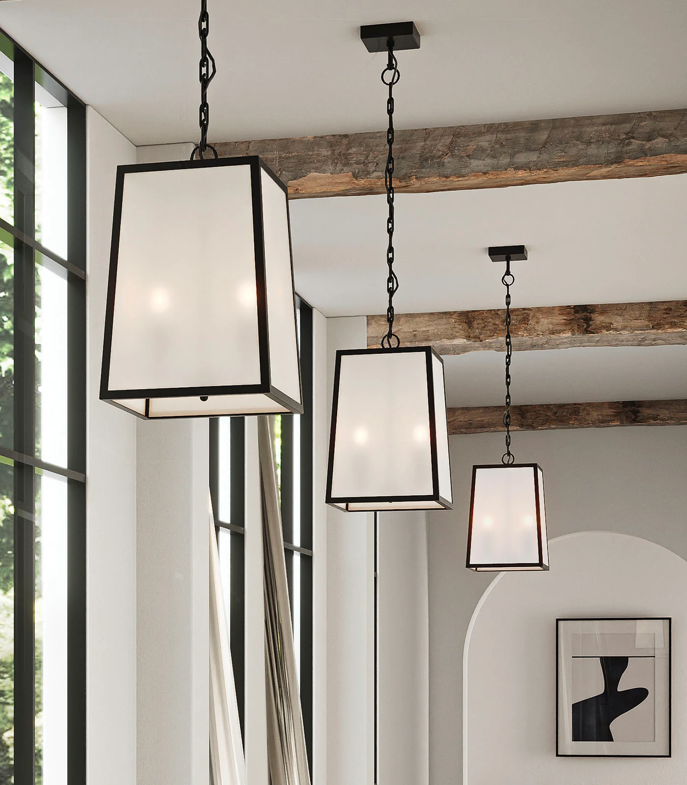 Dover Lantern Pendant Light - Image 2