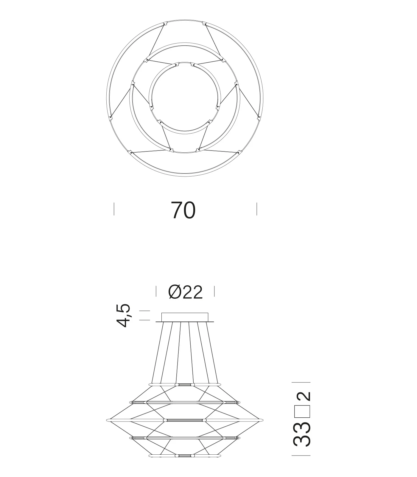 Drop 5 Pendant Light - Image 6
