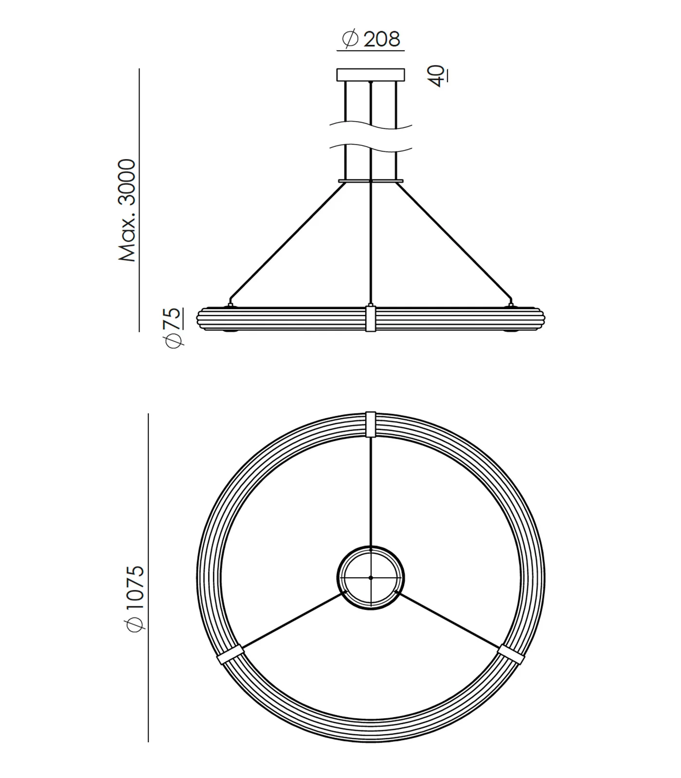 Elli Large Pendant Light - Image 6
