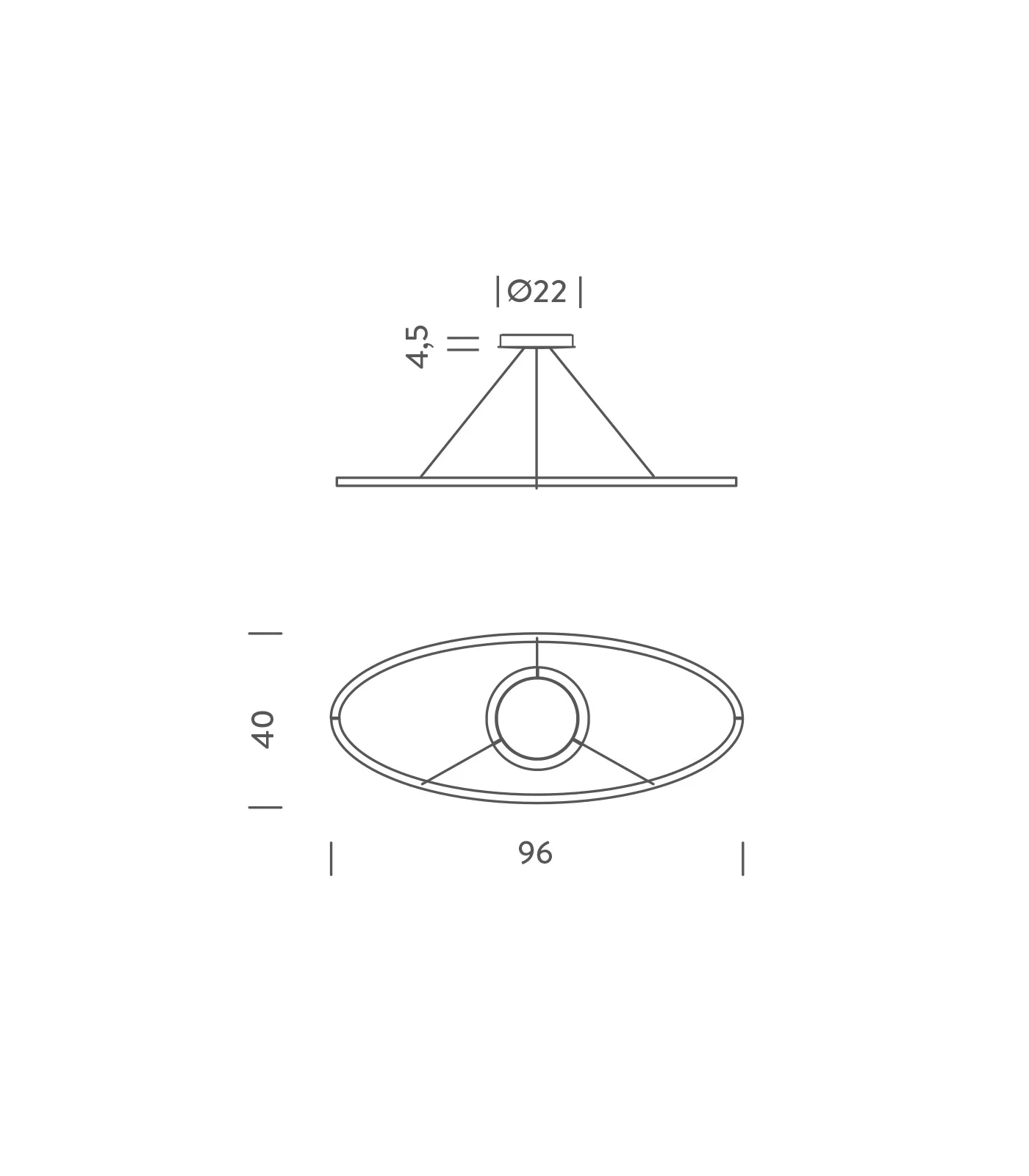 Ellisse Pendant Light - Image 12
