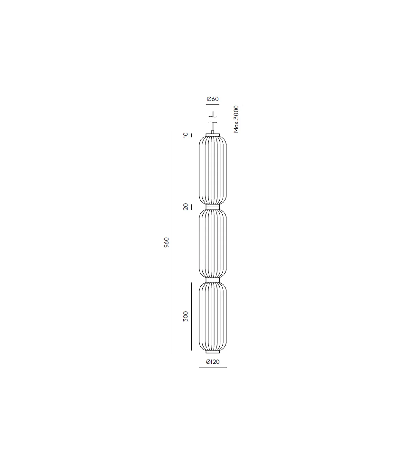 Elma 3lt Pendant Light - Image 4