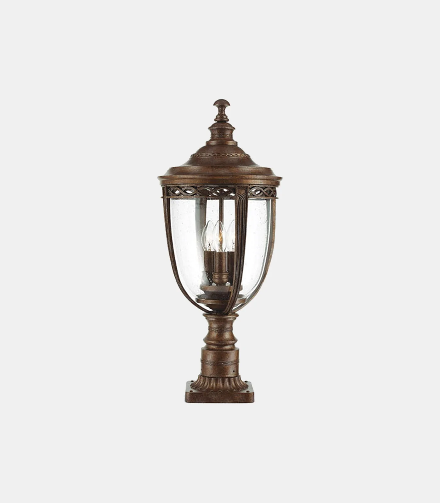 English Bridle Pedestal Light - Image 2