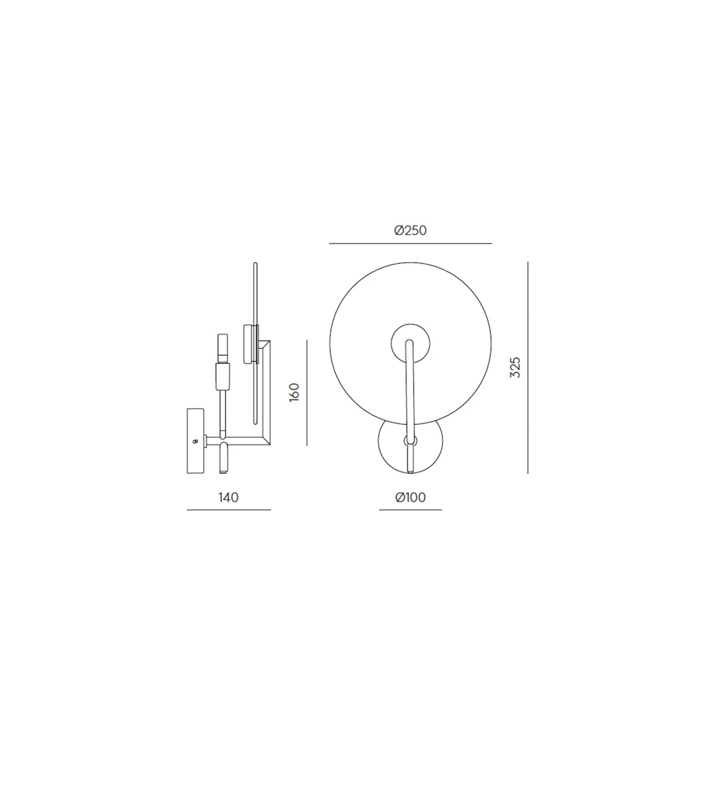Erto Large Wall Light - Image 2