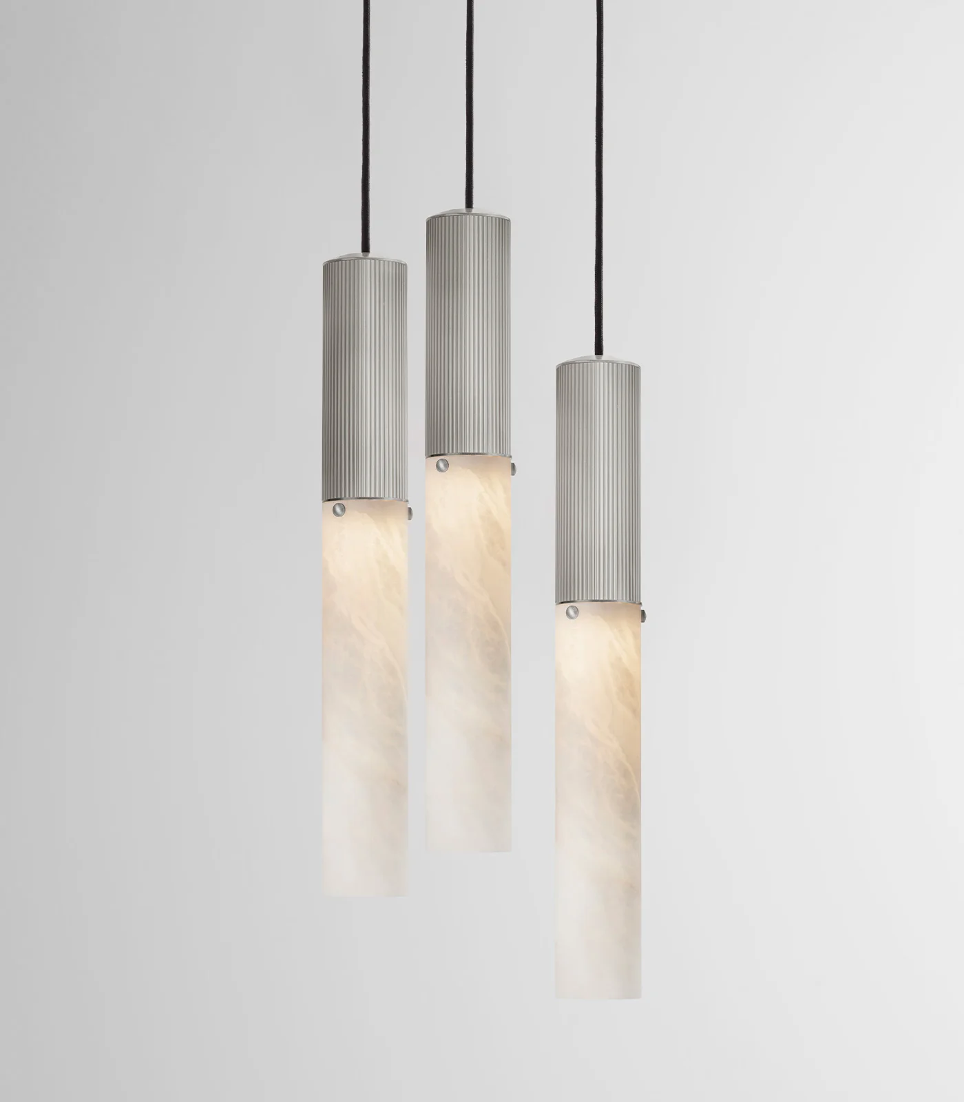 Flume Alabaster 3lt Pendant Light - Image 4