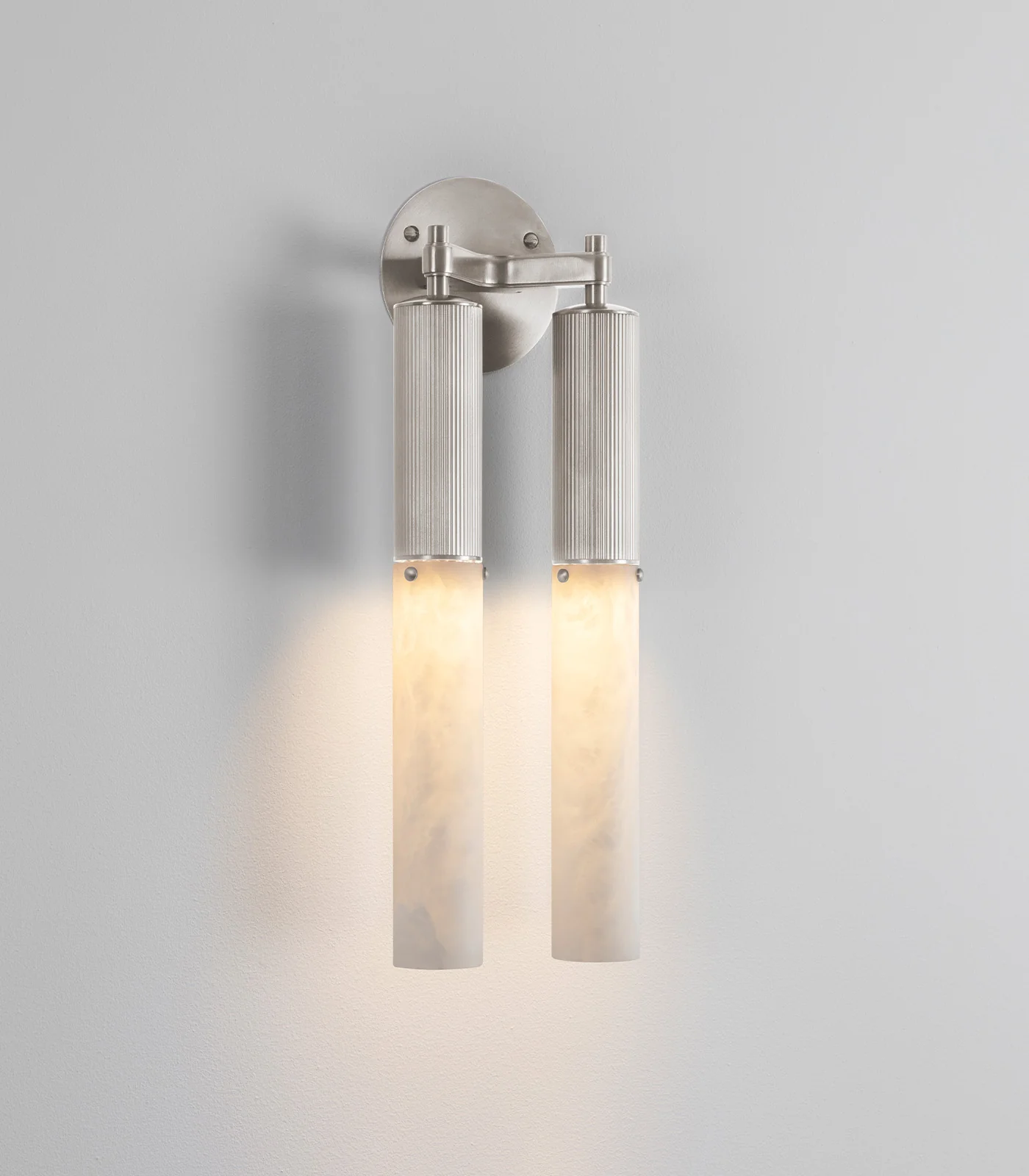 Flume Alabaster Double Wall Light - Image 8