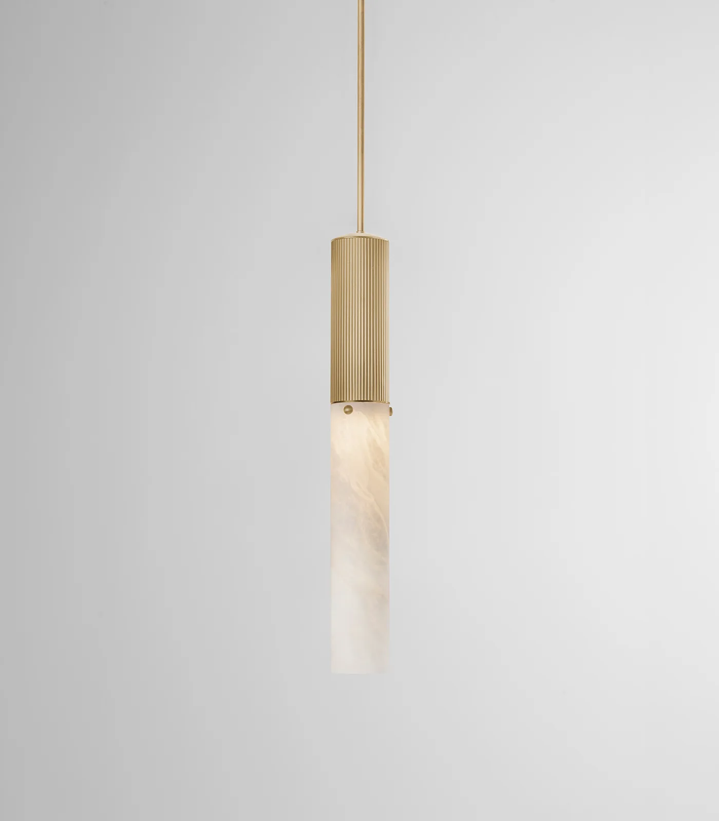 Flume Alabaster Pendant Light - Image 9