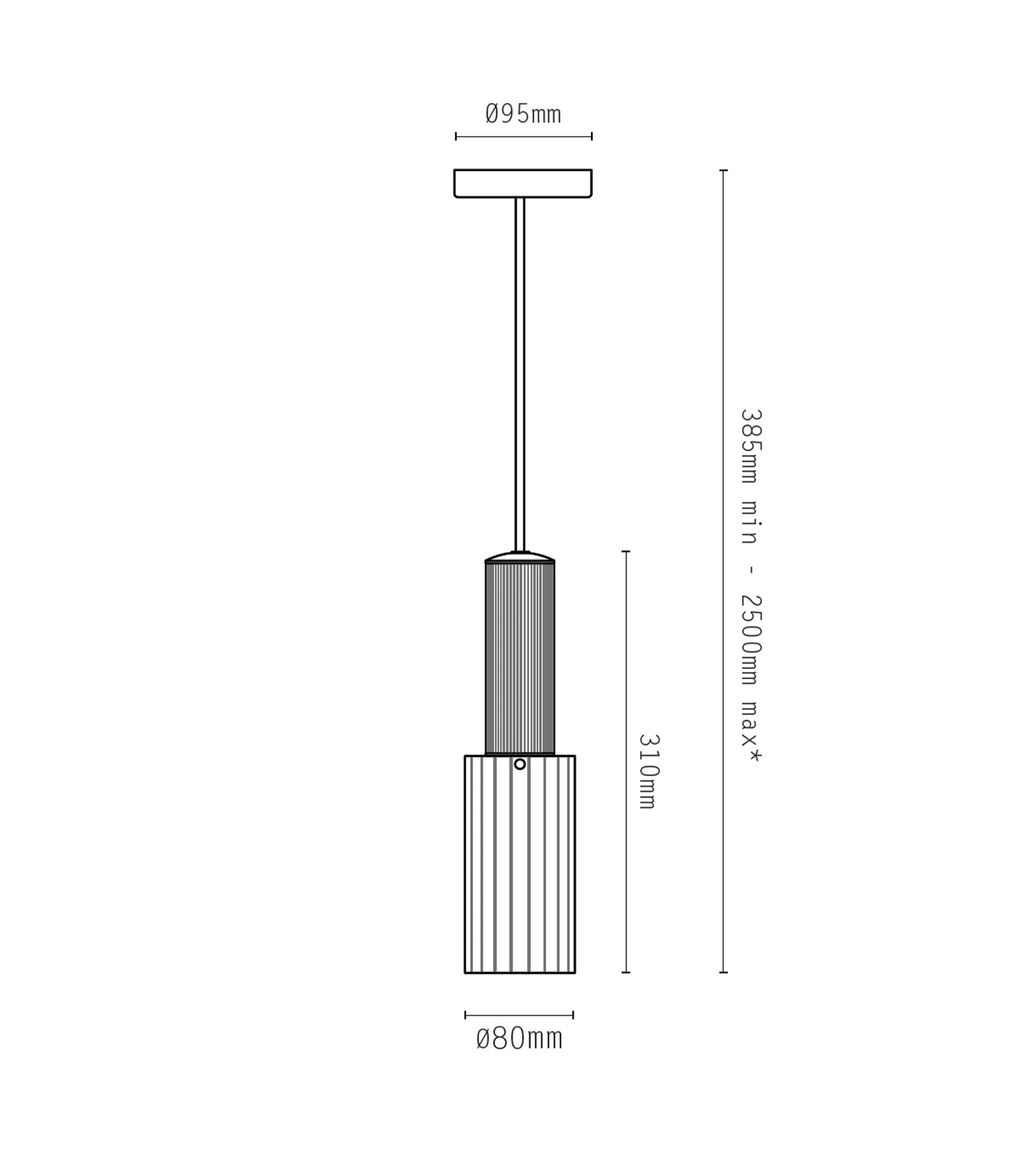 Flume Large Alabaster Pendant Light - Image 9
