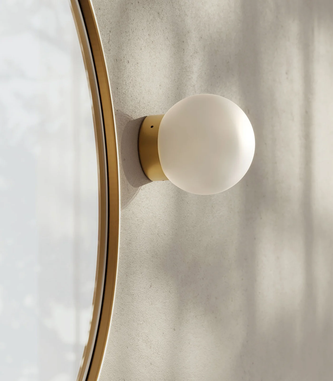 Foam Round Wall Light - Image 3