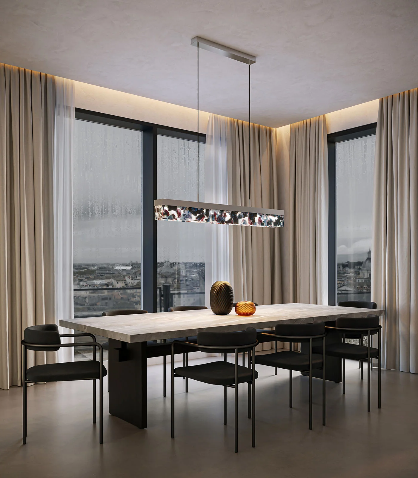Fragments Linear Pendant Light - Image 2