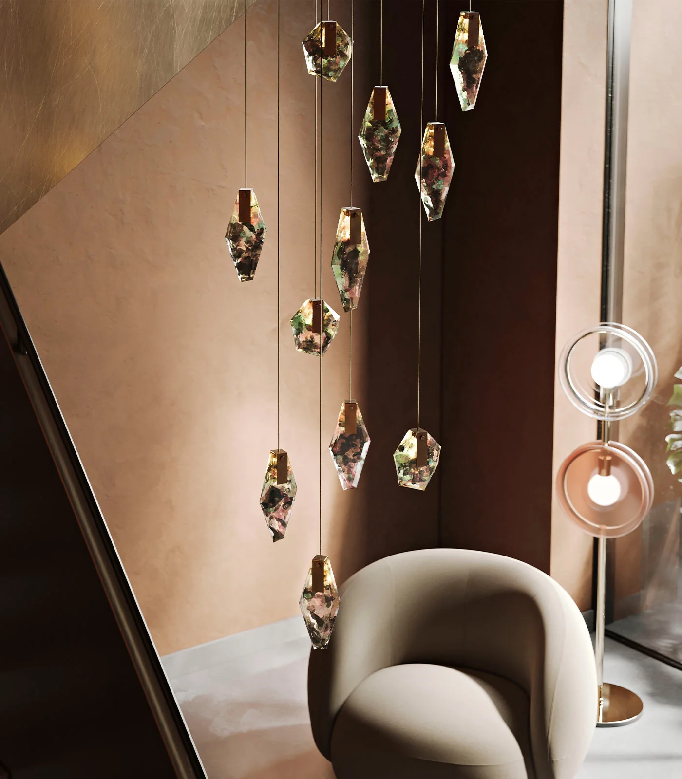 Fragments Long Pendant Light - Image 5