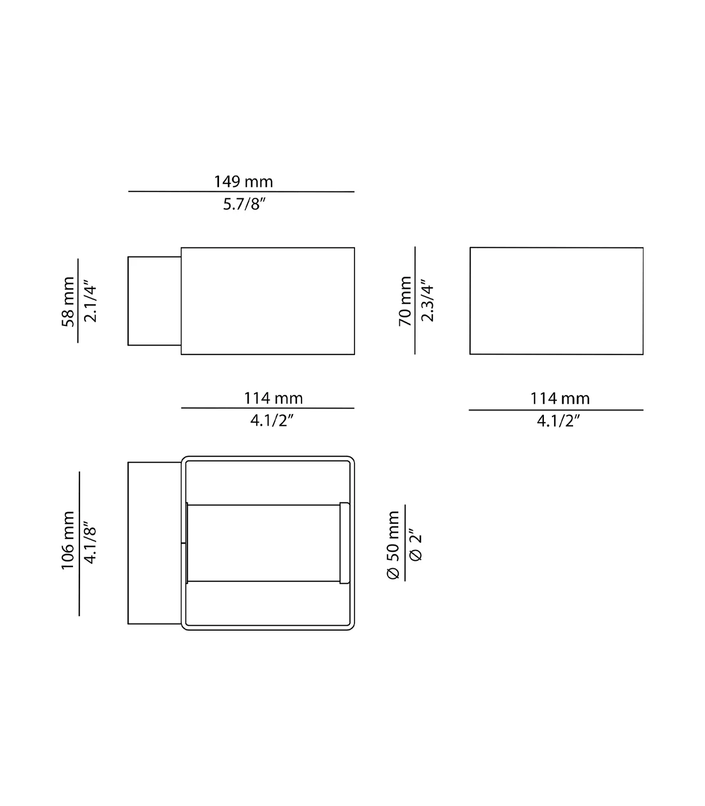 Frame Outdoor Wall Light - Image 8