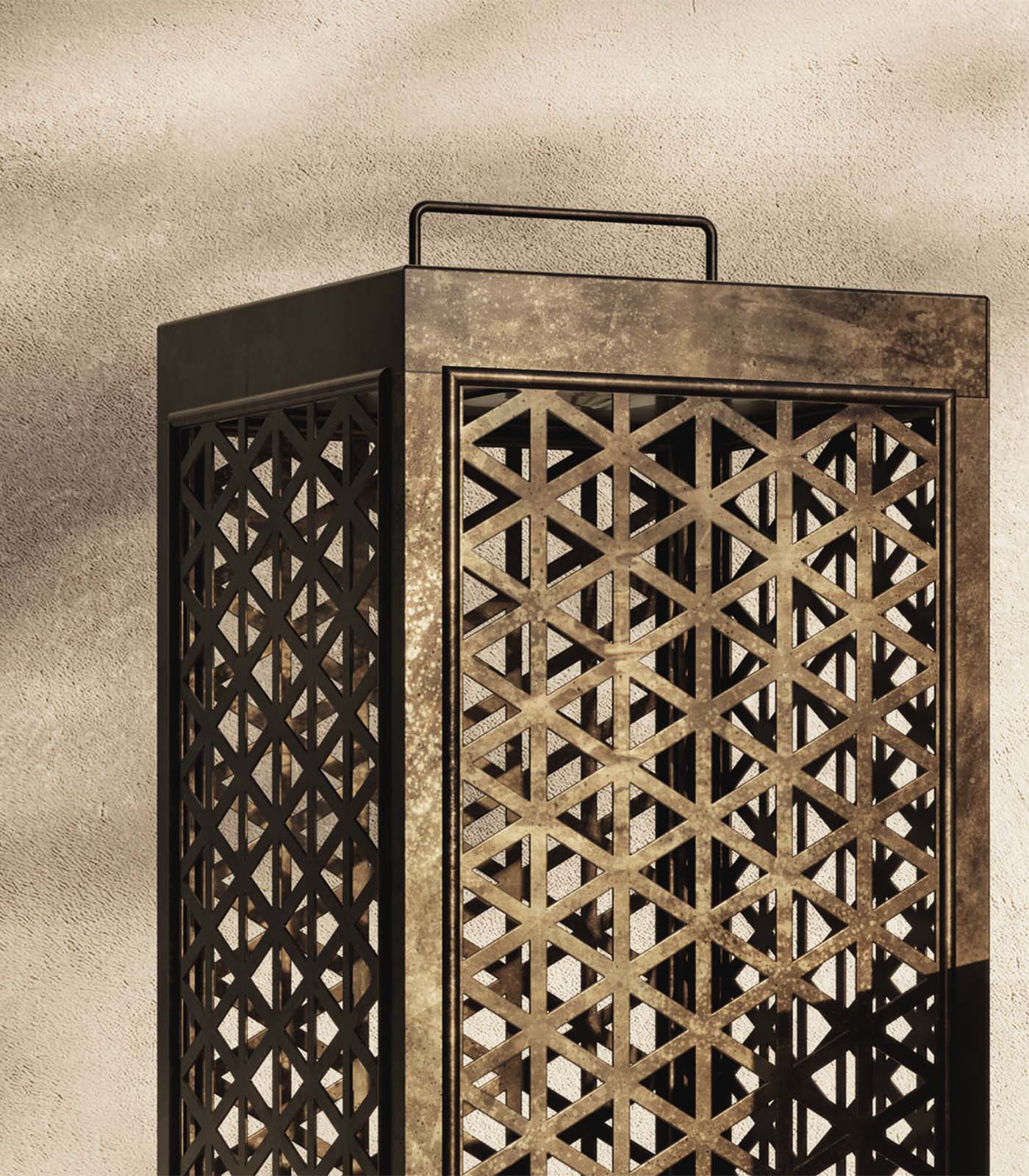 Grid Floor Lamp - Image 3