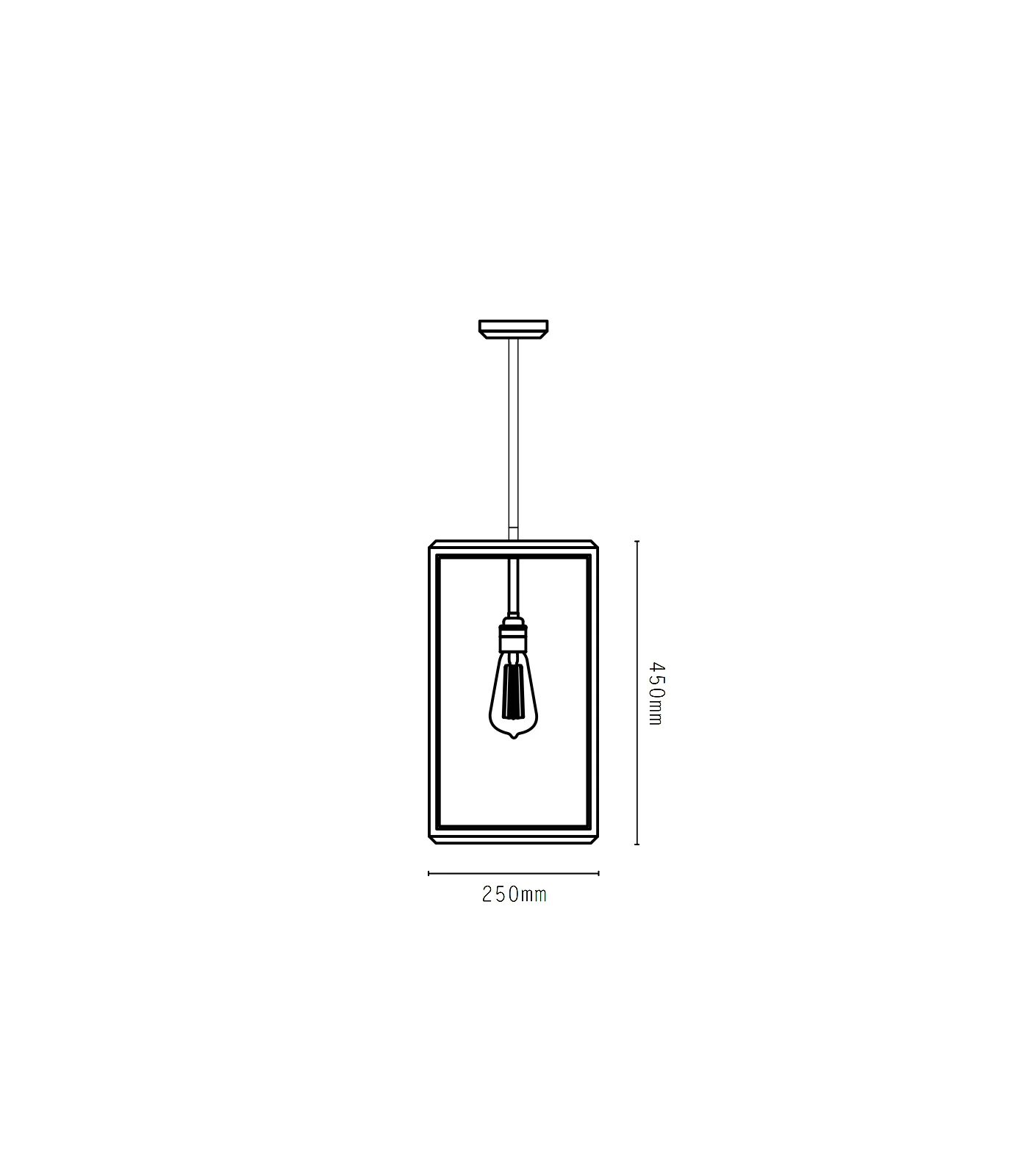 Hazel Outdoor Pendant Light - Image 4