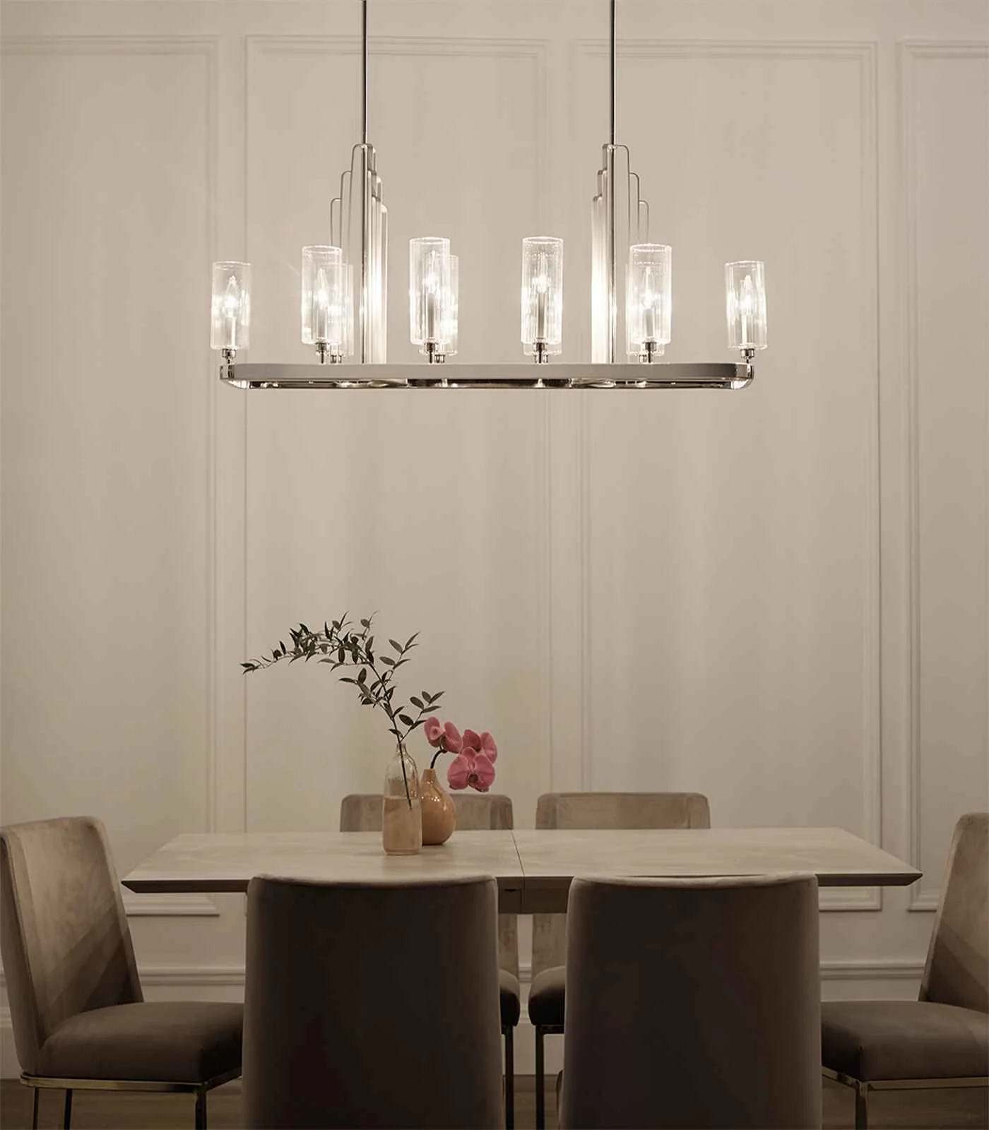 Kimrose 10lt Linear Chandelier - Image 5