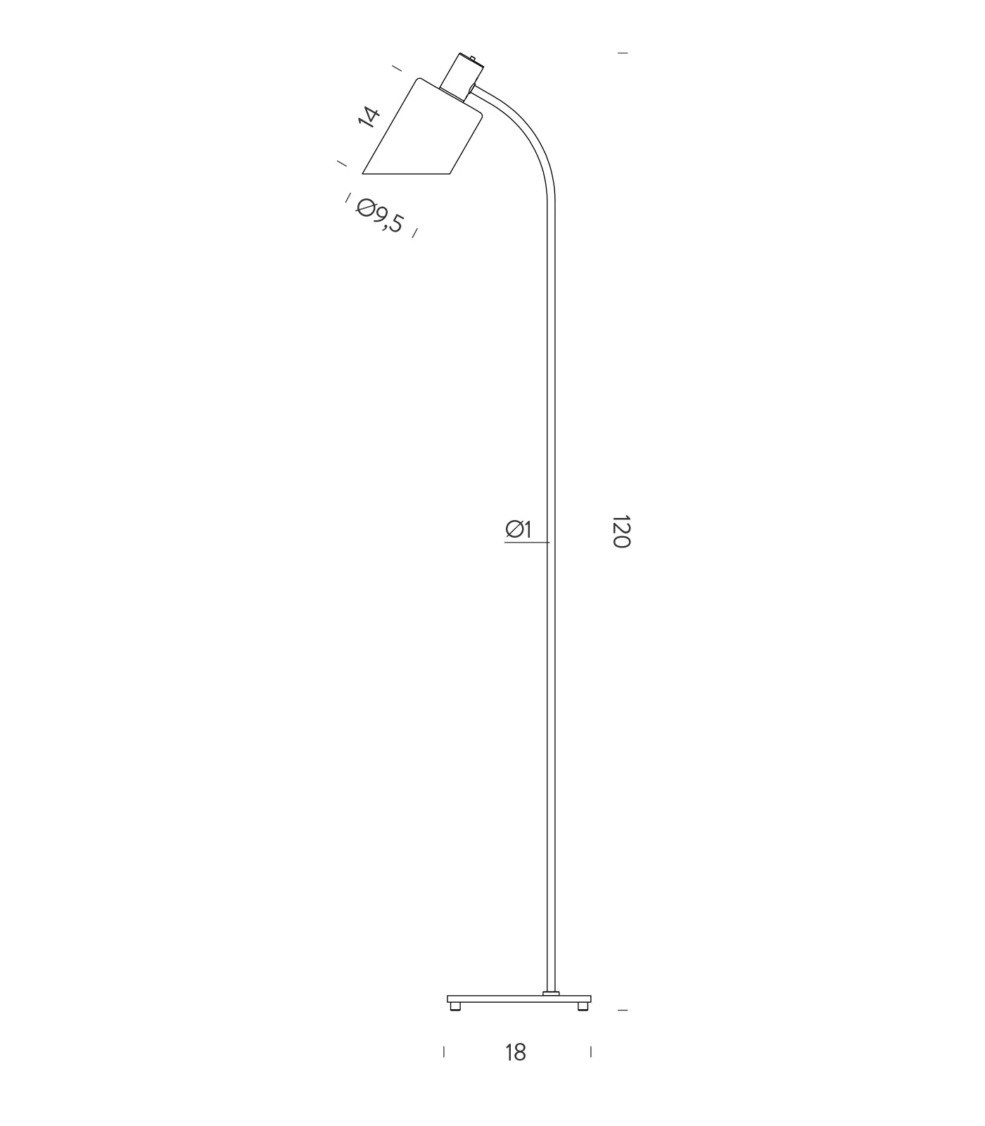 Lampe De Bureau Floor Lamp - Image 10