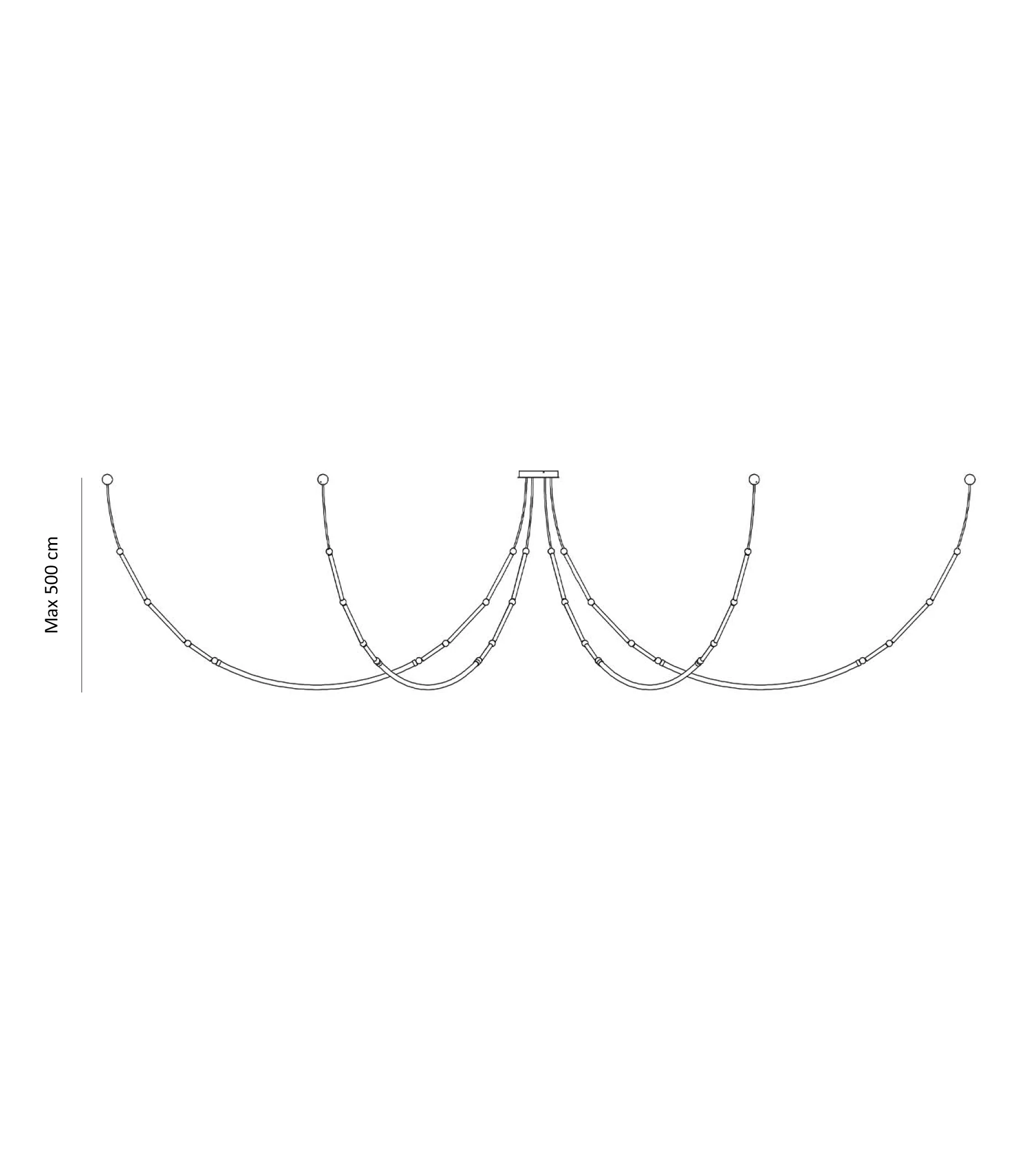 Leda 6lt Pendant Light - Image 4