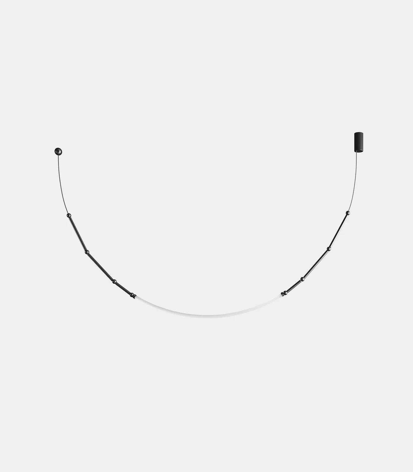 Leda Outdoor Curve Pendant Light - Image 7