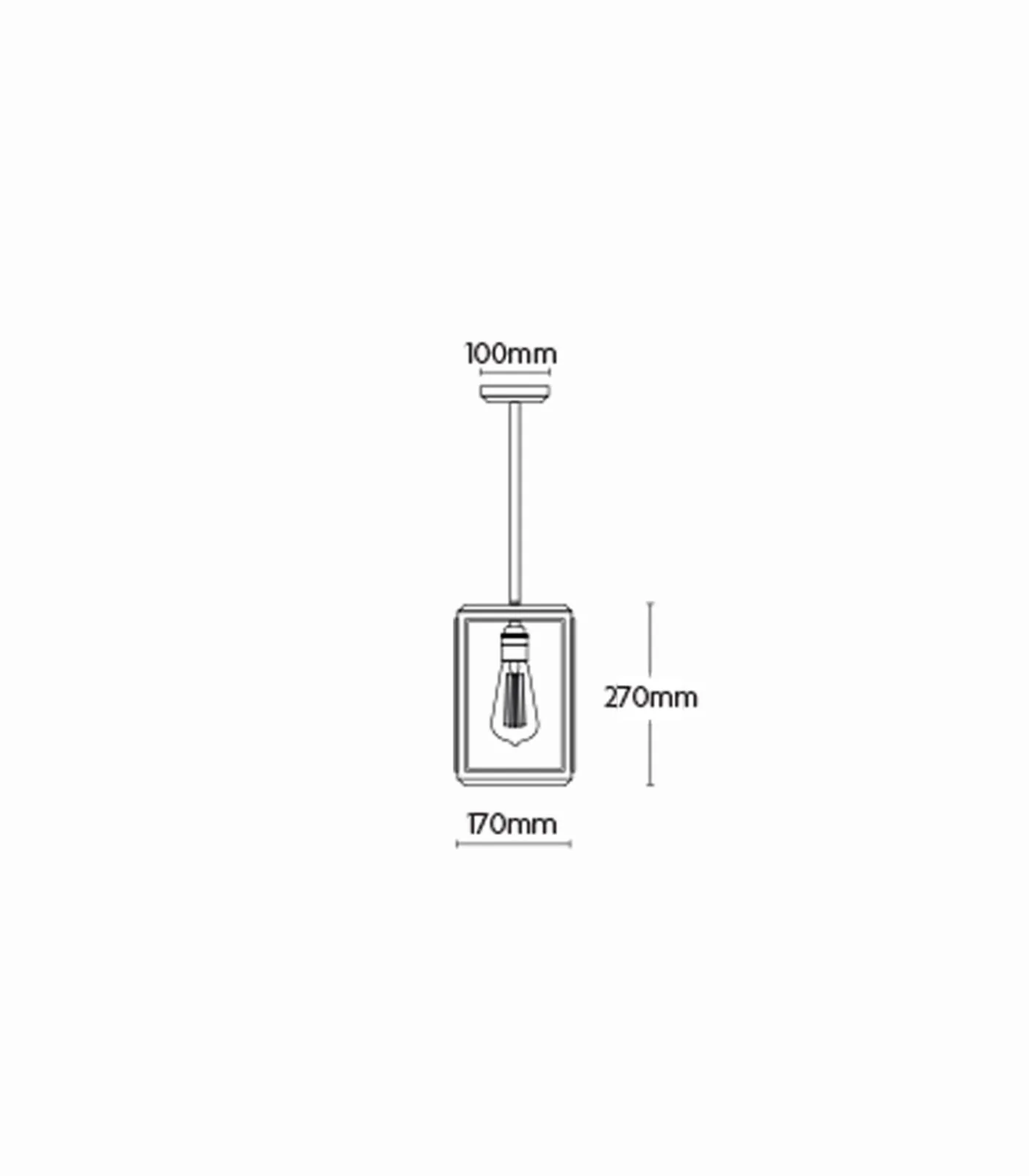Lilac Reeded Pendant Light - Image 6