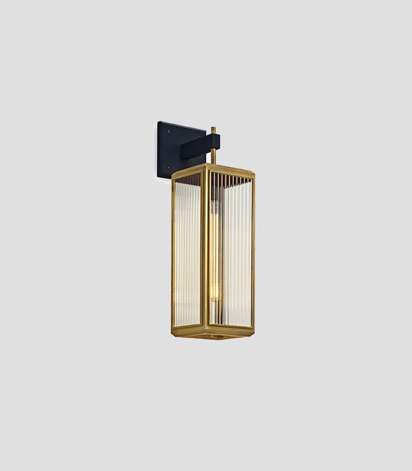 Lilac Reeded Wall Light - Image 6