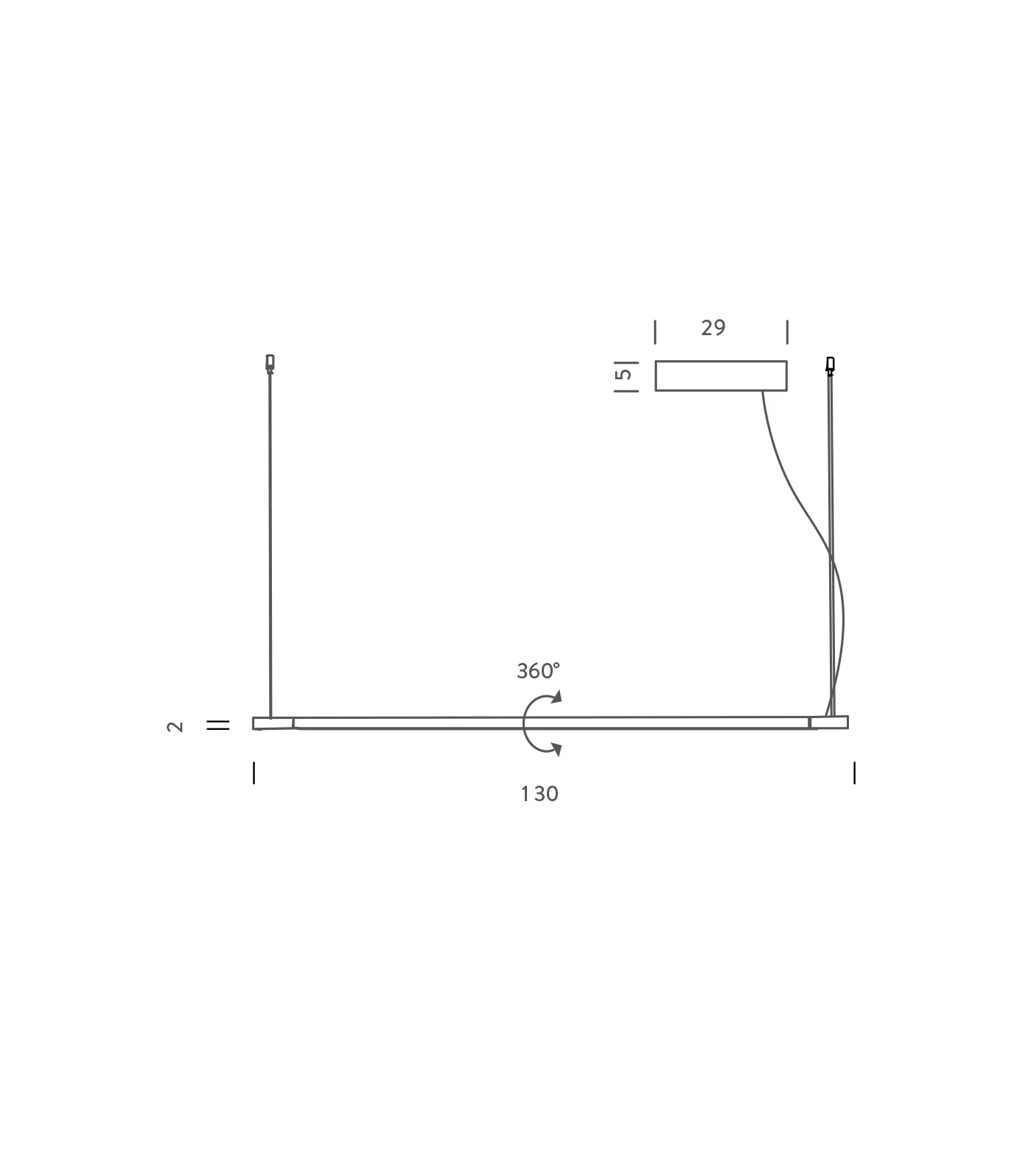 Linescapes Linear Pendant Light - Image 8