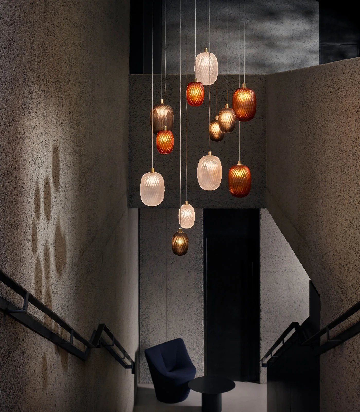 Metamorphosis Gold Pendant Light - Image 2