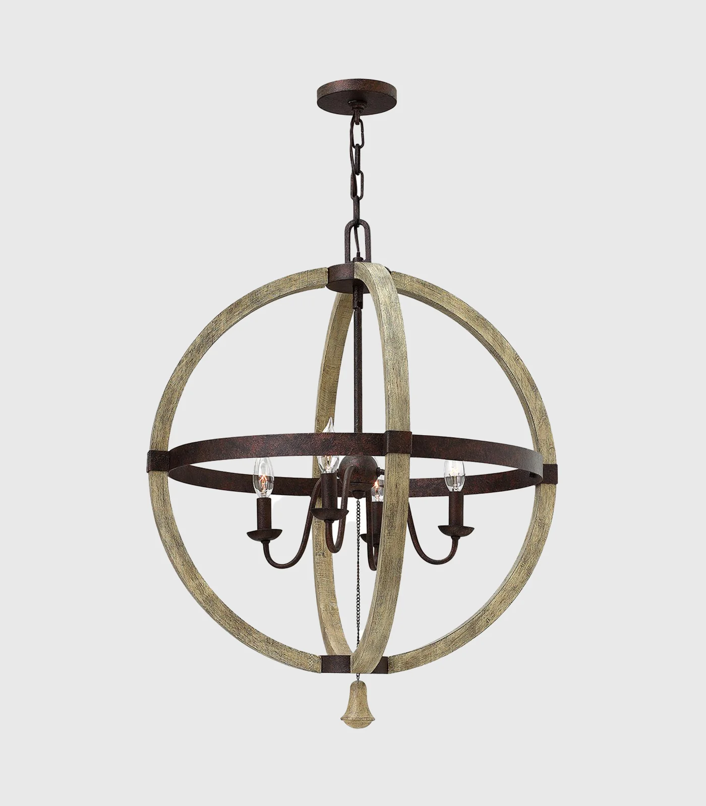 Middlefield 4lt Pendant Light