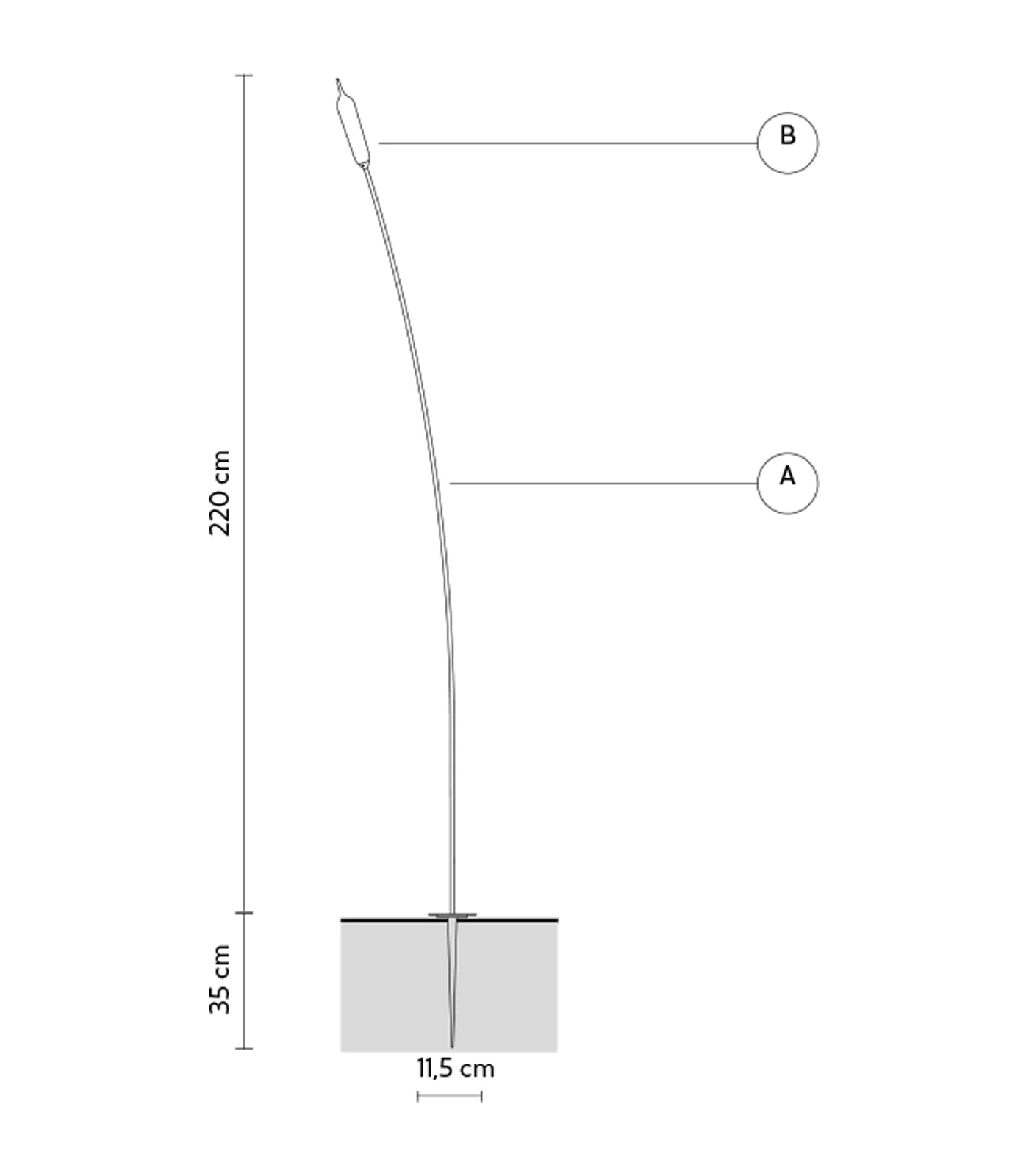 Nilo Outdoor Floor Lamp - Image 8