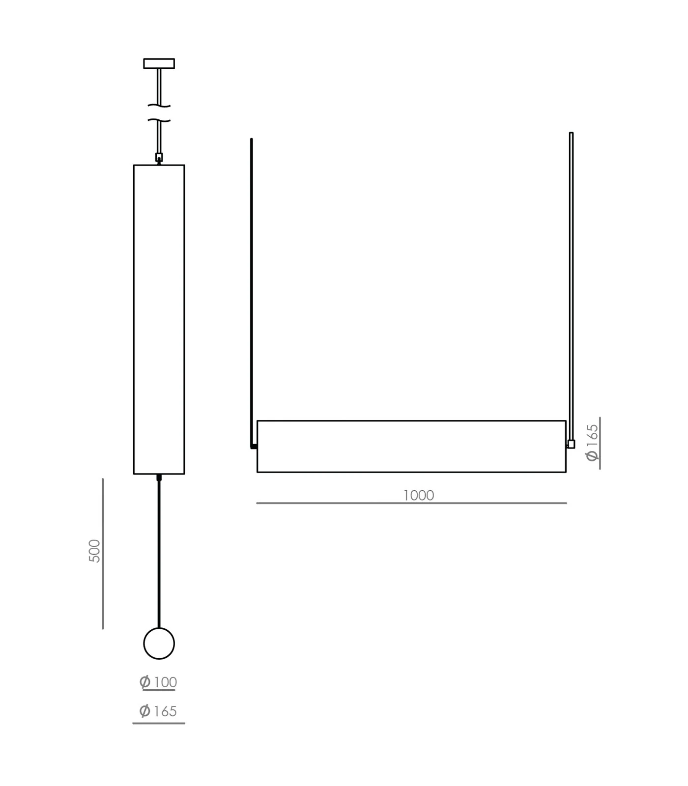 Nooi Vertical Pendant Light - Image 2